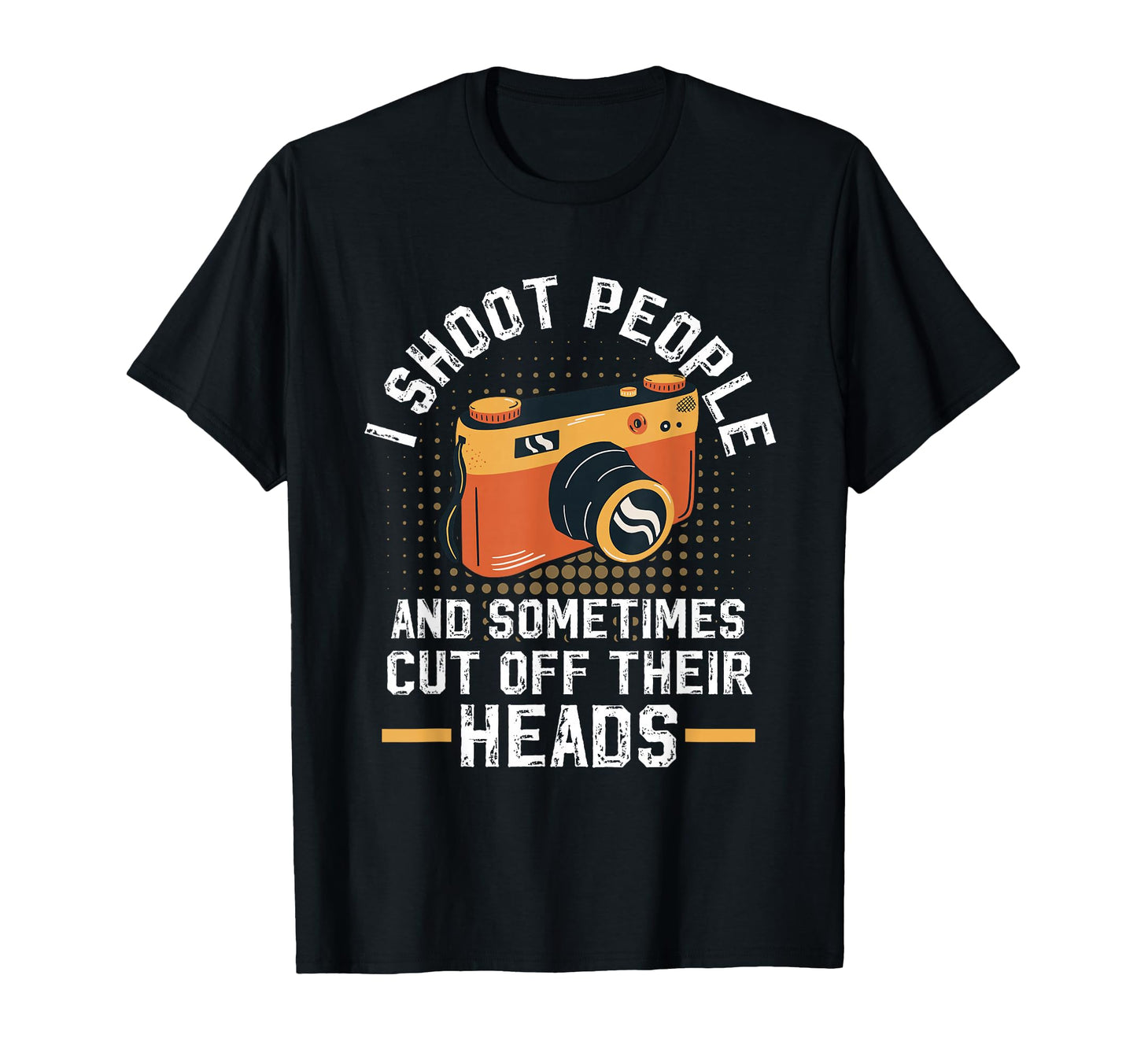 Photo Camera Photographer Flash People T-Shirt - Graphic Print Unisex - T-Shirt, Sweatshirt, Hoodie