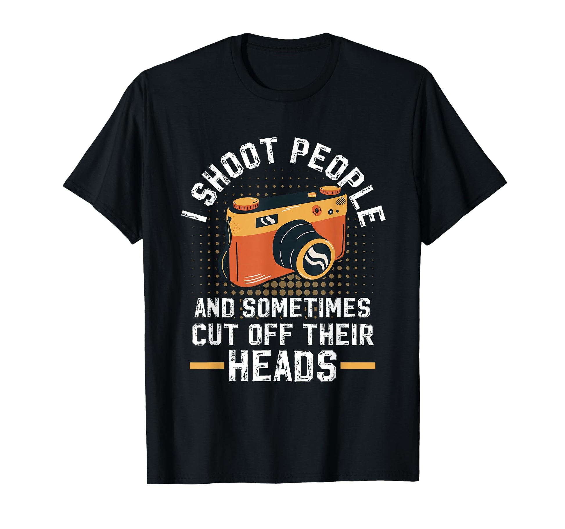 Photo Camera Photographer Flash People T-Shirt - Graphic Print Unisex - T-Shirt, Sweatshirt, Hoodie