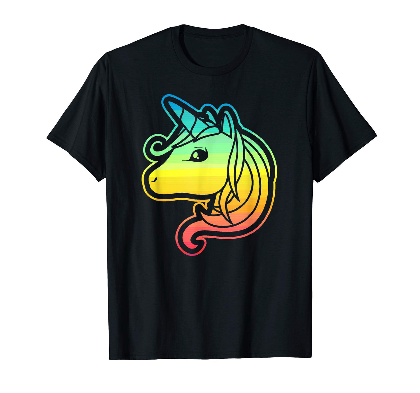 Unicorn Rainbow Tees T-Shirt - Unique Graphic Unisex - T-Shirt, Sweatshirt, Hoodie