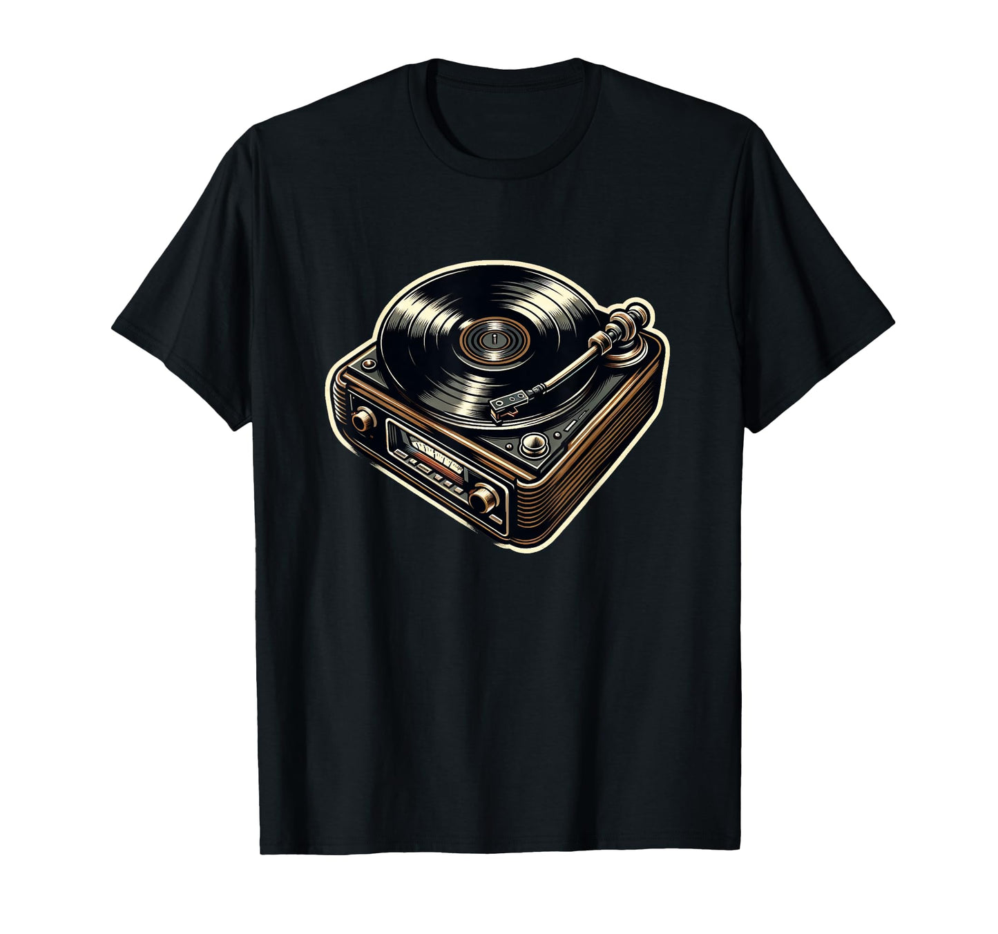Disk Player Vinyl T-Shirt - Aesthetic Graphic Men Women - T-Shirt, Sweatshirt, Hoodie