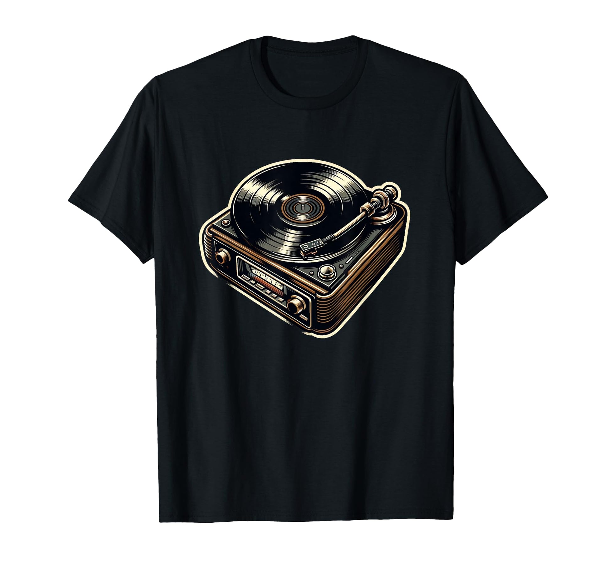 Disk Player Vinyl T-Shirt - Aesthetic Graphic Men Women - T-Shirt, Sweatshirt, Hoodie