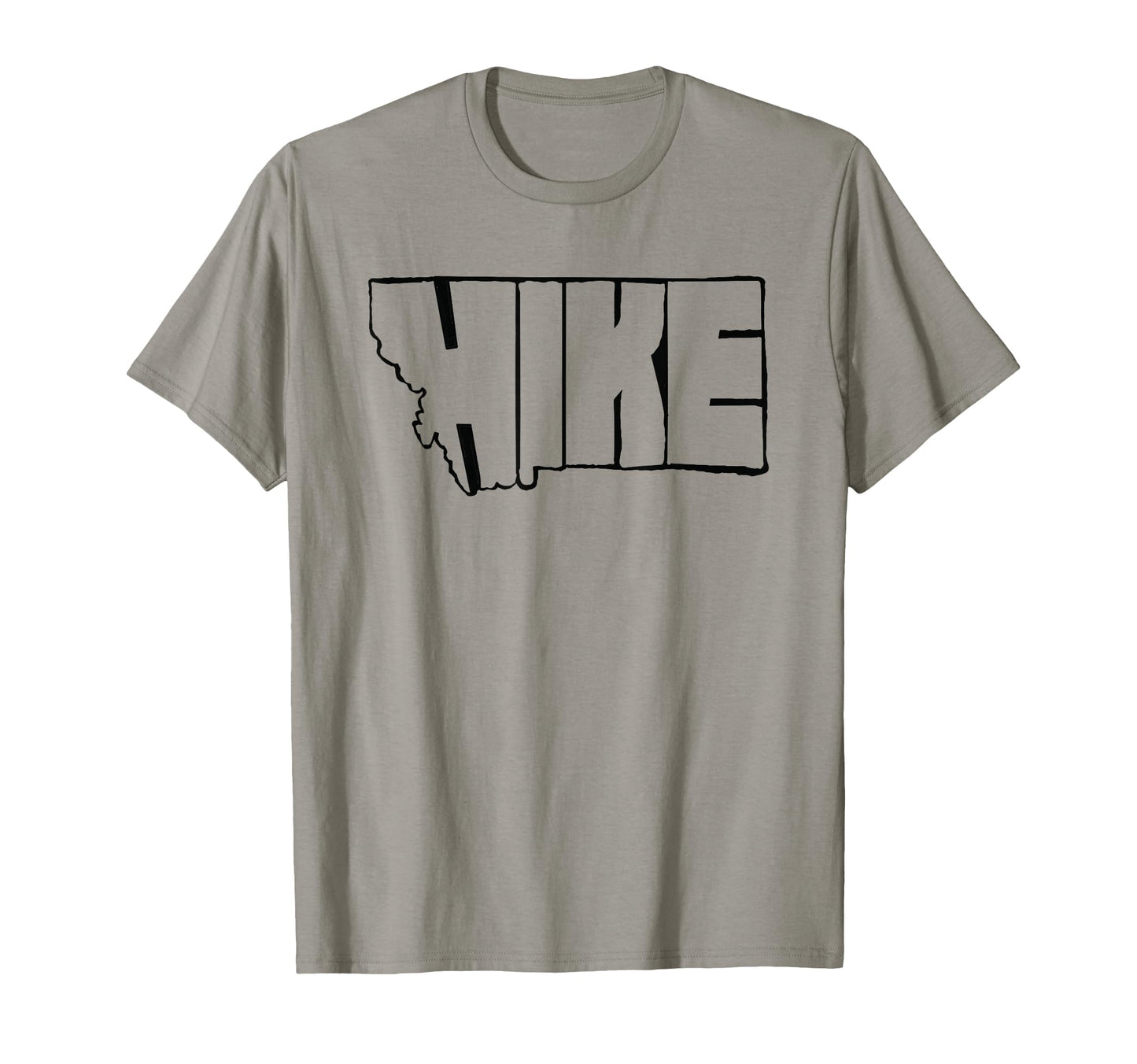 Hike Montana State Outdoor Hiking T-Shirt - Unique Graphic Men Women - T-Shirt, Sweatshirt, Hoodie
