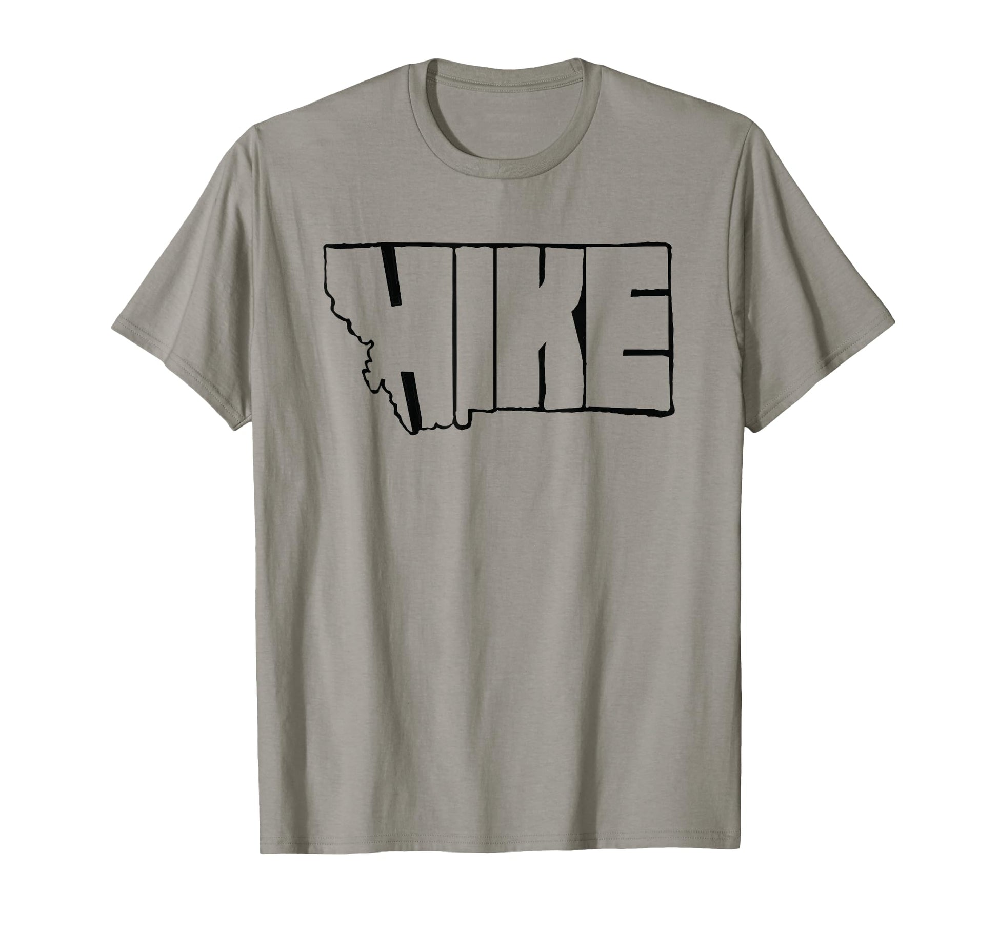Hike Montana State Outdoor Hiking T-Shirt - Unique Graphic Men Women - T-Shirt, Sweatshirt, Hoodie