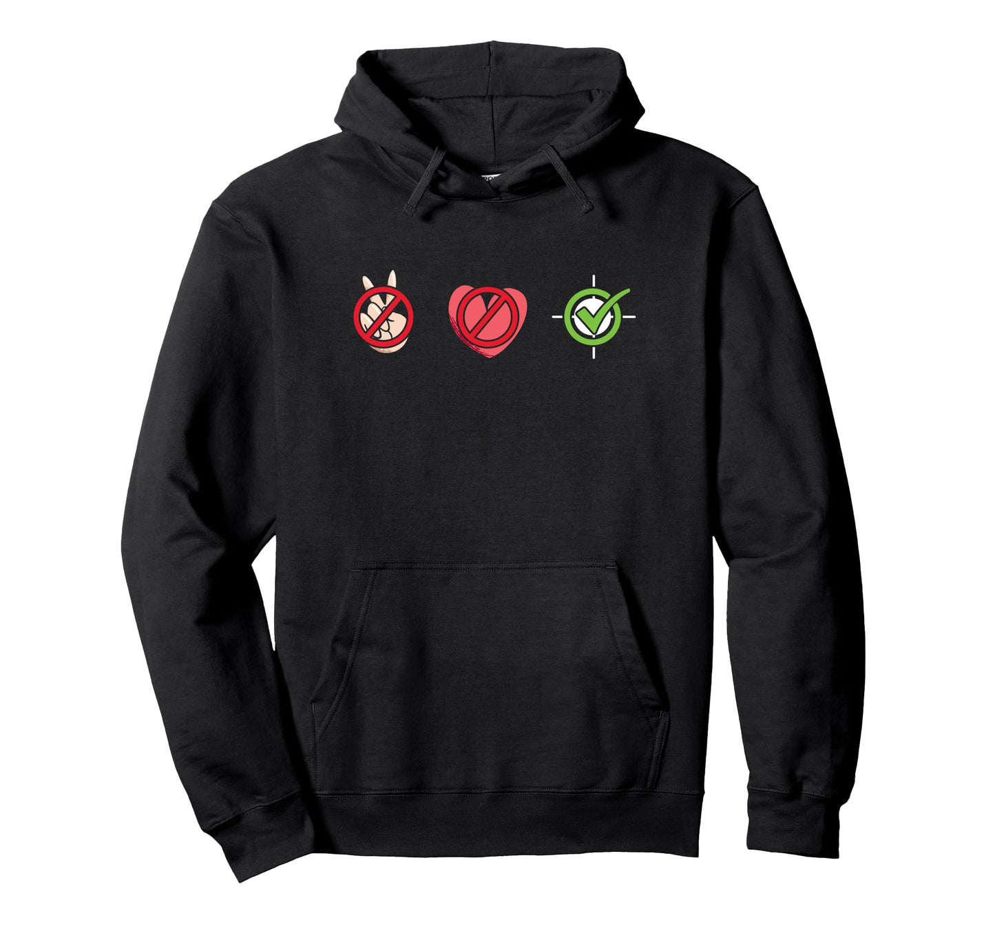 Hunter Peace Love Hunting Hoodie - Trendy Graphic Men Women - T-Shirt, Sweatshirt, Hoodie