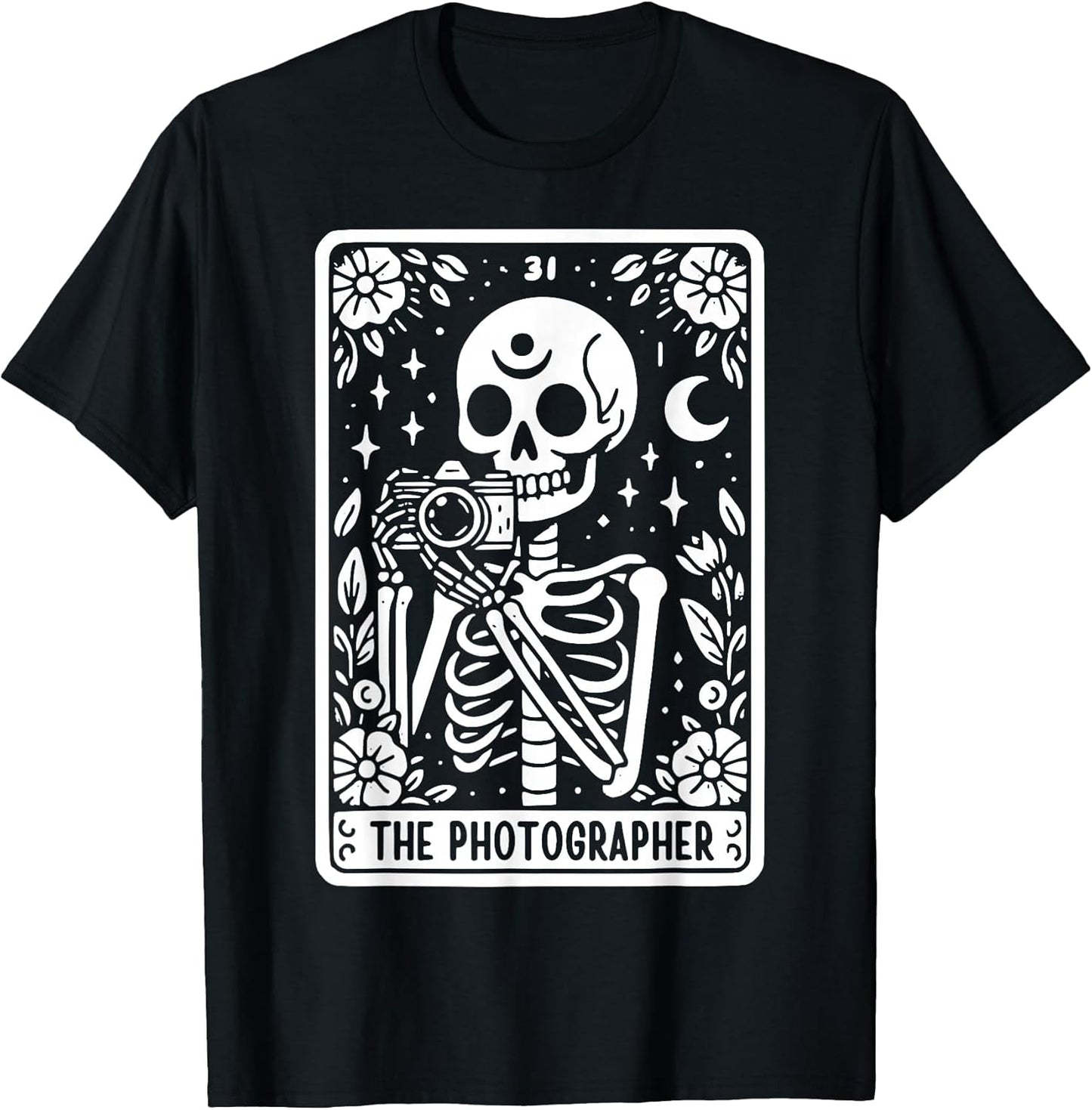 The Photographer Tarot Card - Adult & Kids T-Shirts, Sweatshirts & Hoodies apparel design preview 1