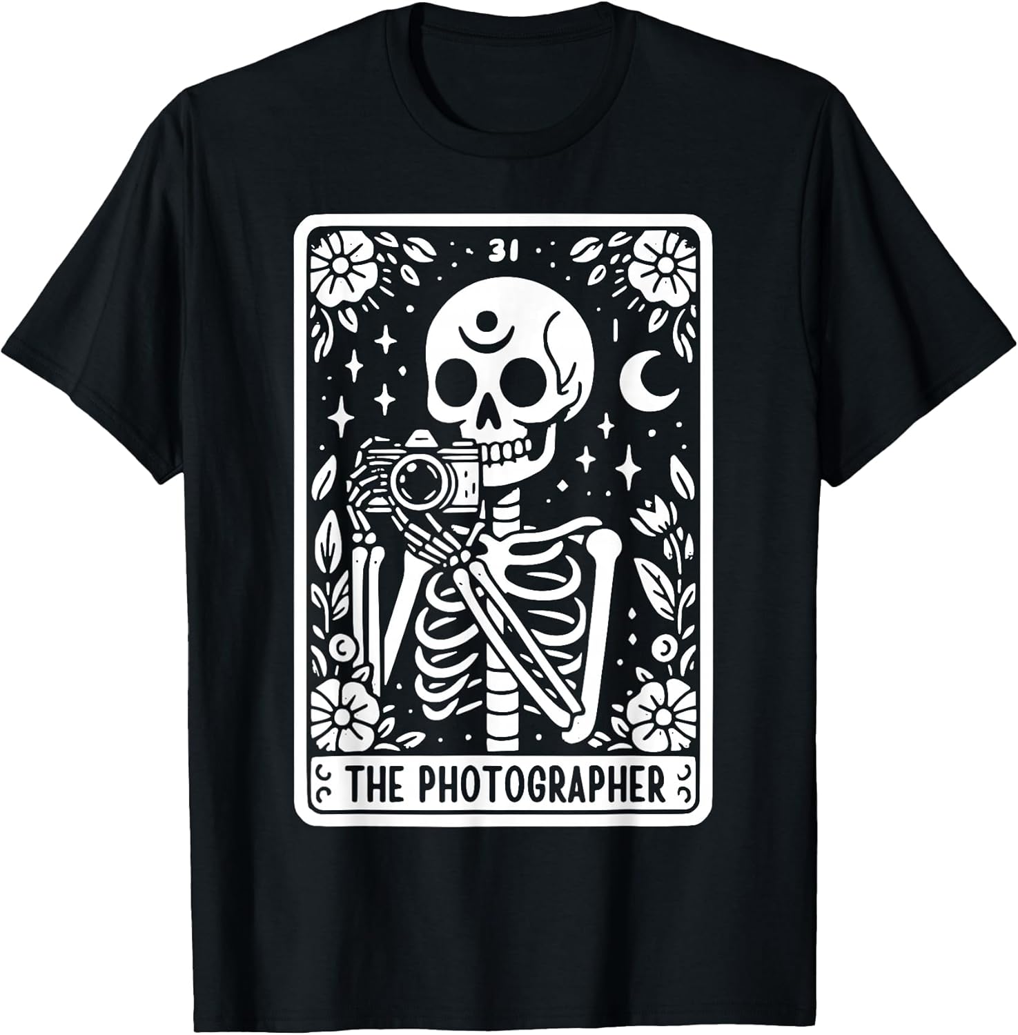 The Photographer Tarot Card - Adult & Kids T-Shirts, Sweatshirts & Hoodies apparel design preview 1