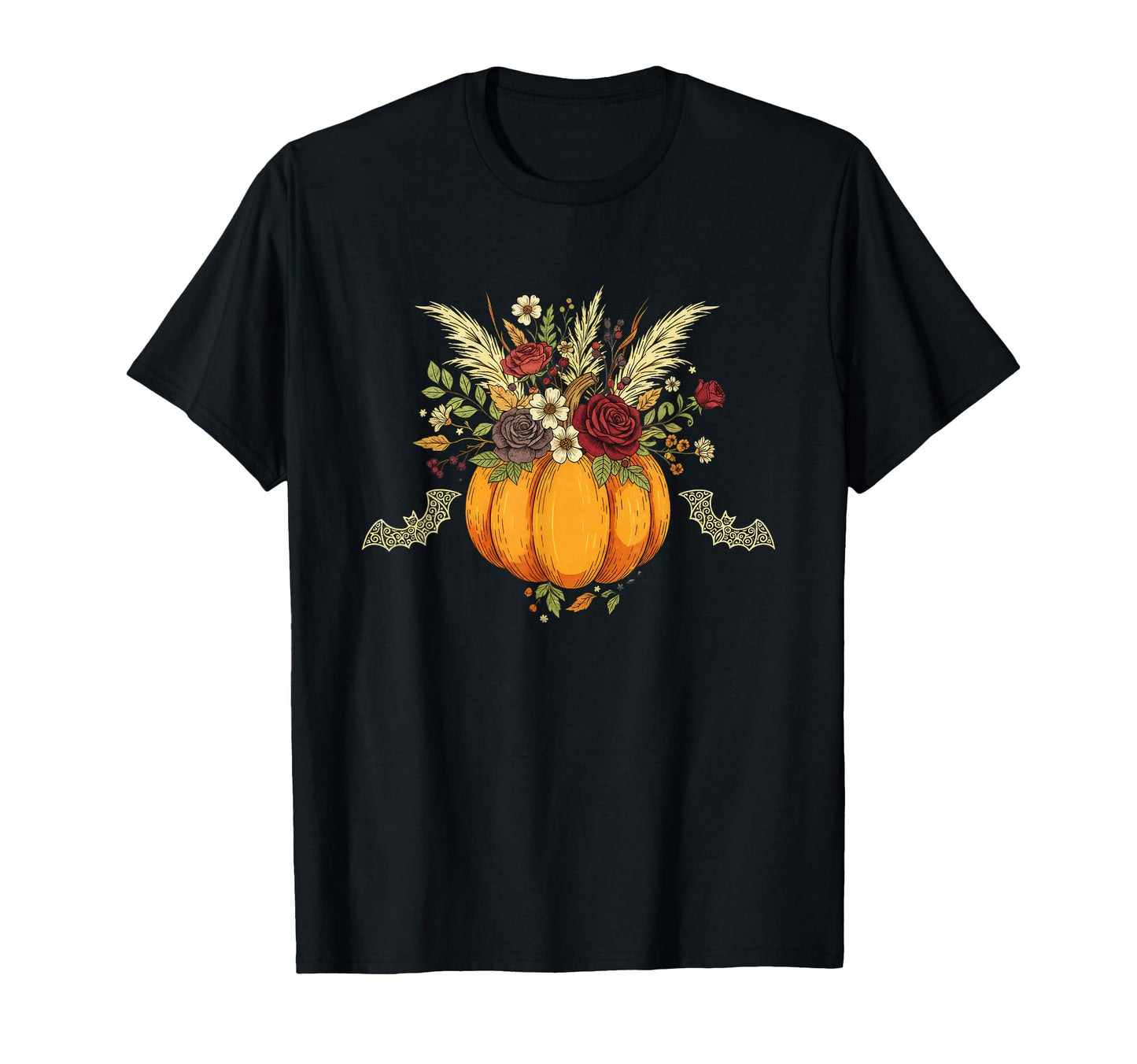 Boho Pumpkin Halloween T-Shirt - Minimalist Print for Adults - T-Shirt, Sweatshirt, Hoodie