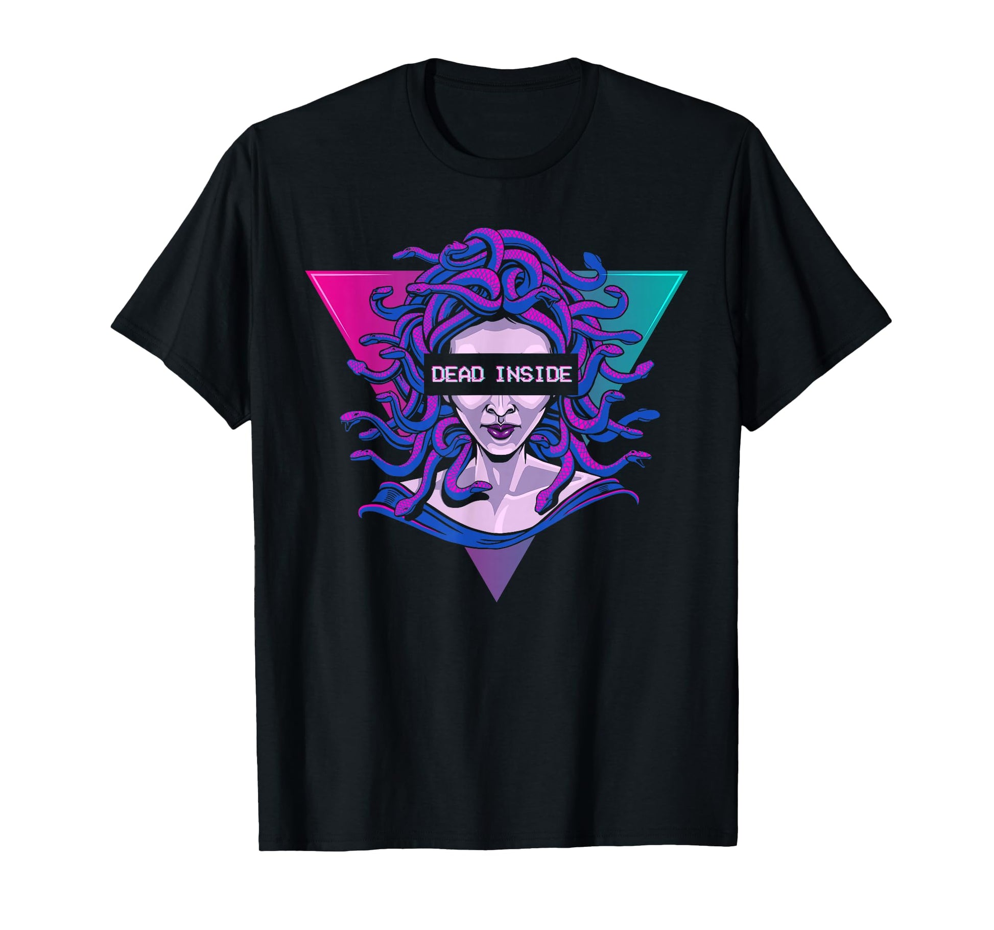Aesthetic Medusa Snake Head Gorgon T-Shirt - Fun Novelty Design for Adults - T-Shirt, Sweatshirt, Hoodie