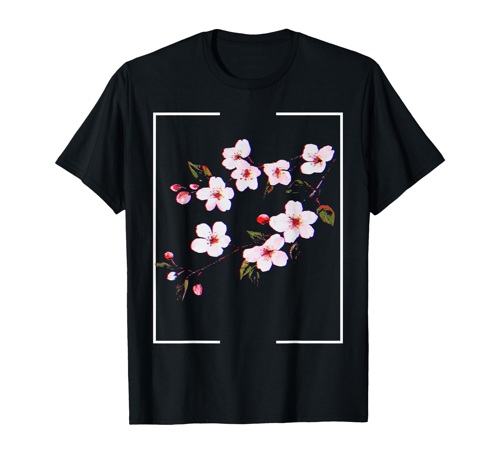 Cherry Blossom Japanese Aesthetic T-Shirt - Aesthetic Graphic Men Women - T-Shirt, Sweatshirt, Hoodie
