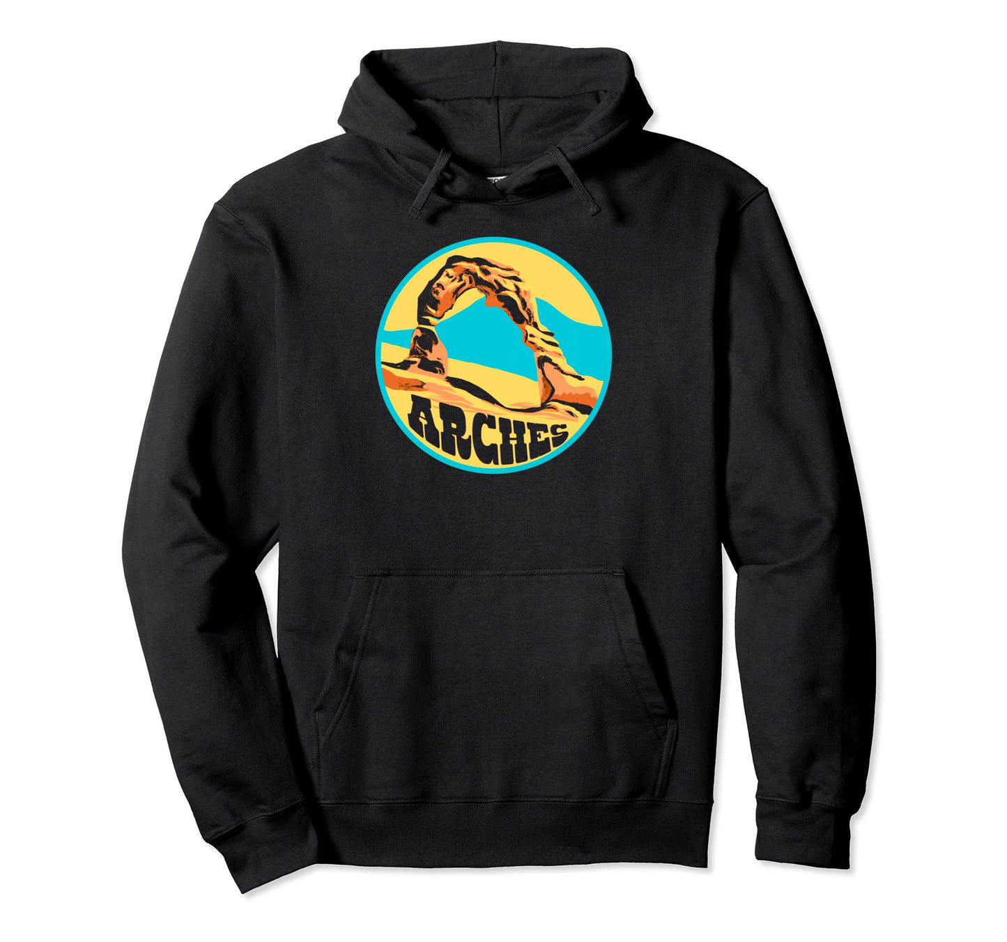 Arches National Park Delicate Arch Hoodie - Custom Art Print Men Women - T-Shirt, Sweatshirt, Hoodie