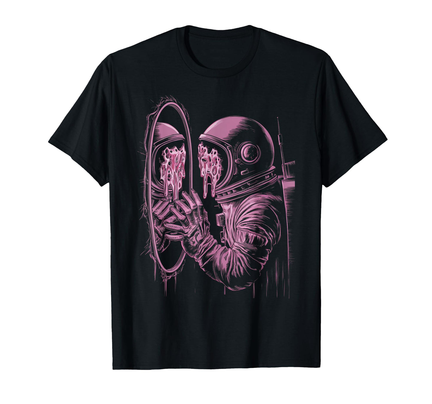 Mens Astronaut Sci Fi Weirdcore T-Shirt - Unique Graphic Men Women - T-Shirt, Sweatshirt, Hoodie