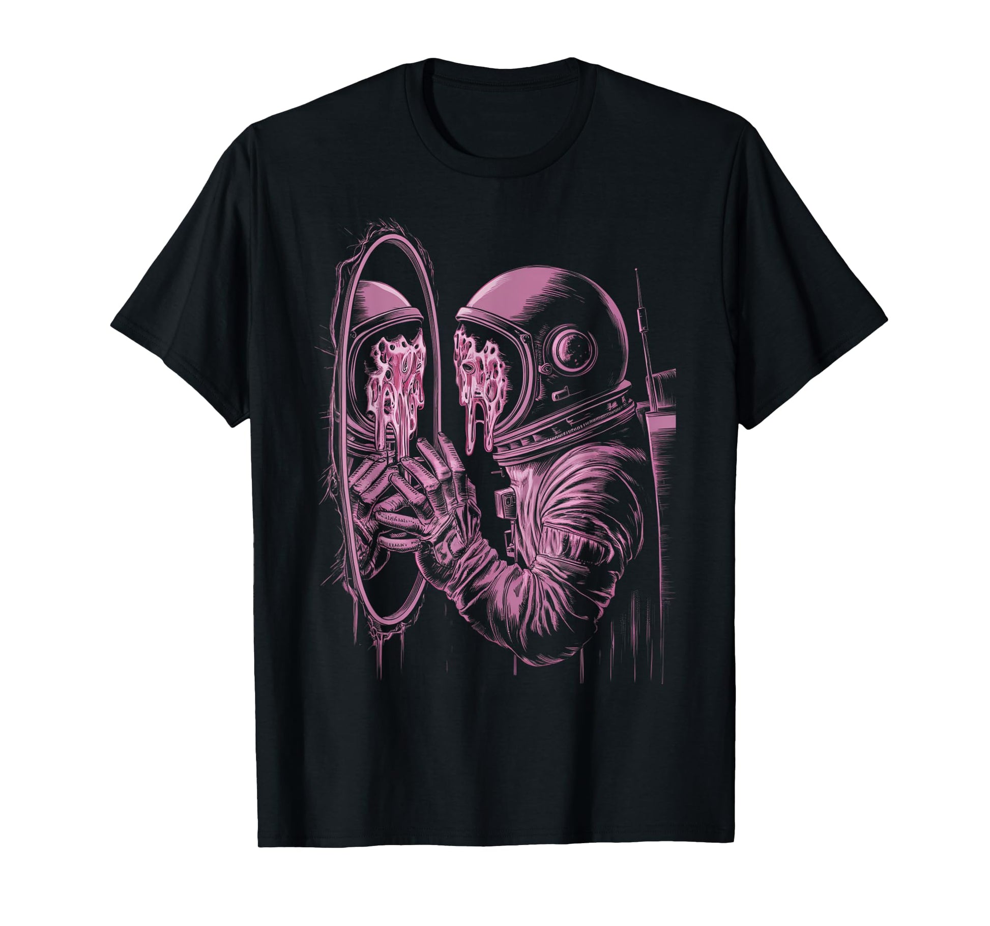 Mens Astronaut Sci Fi Weirdcore T-Shirt - Unique Graphic Men Women - T-Shirt, Sweatshirt, Hoodie