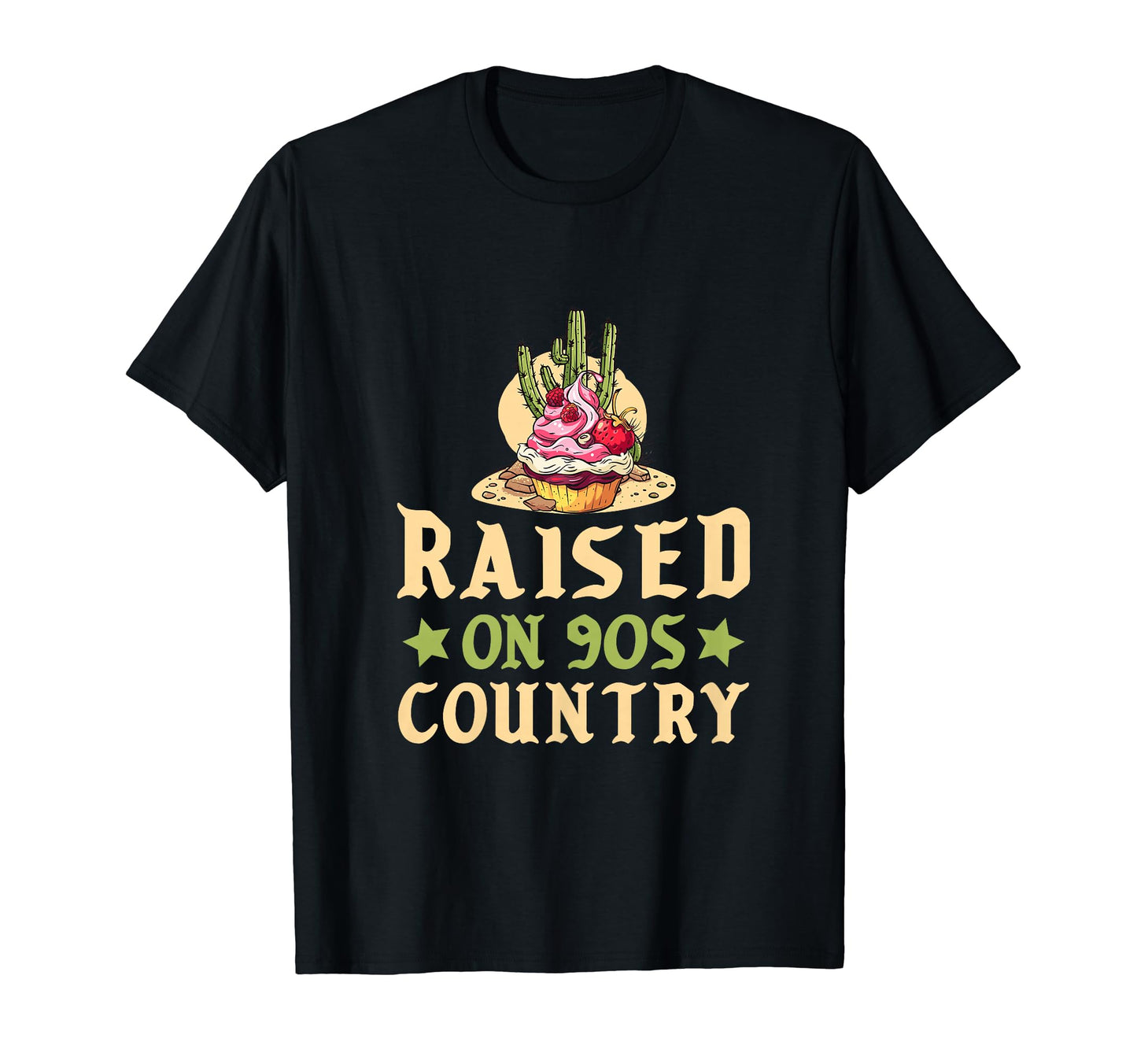 Raised 90S Country Cowboy Rancher Horse T-Shirt - Custom Art Print Unisex - T-Shirt, Sweatshirt, Hoodie