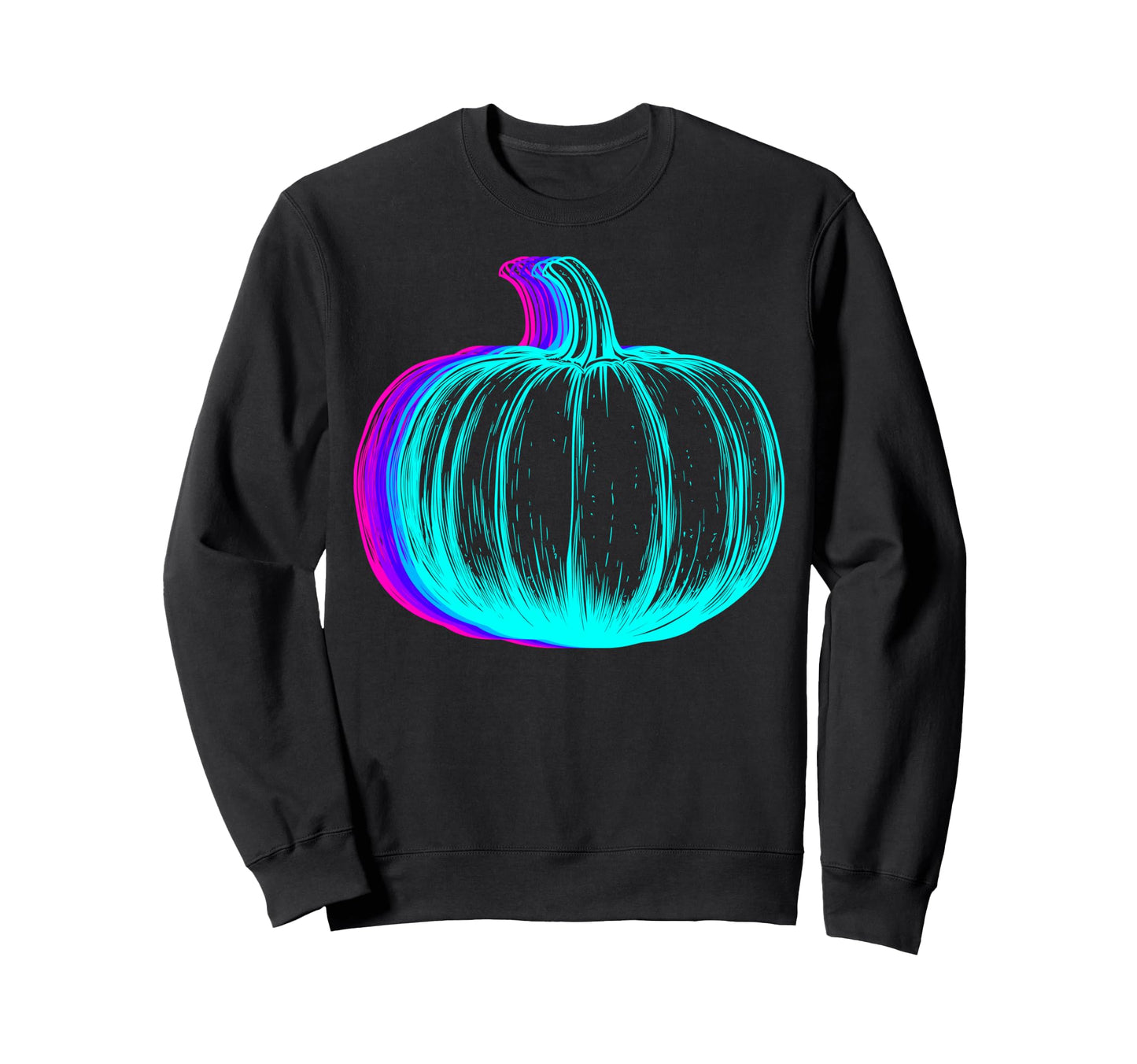 Pumpkin Vegetable Halloween Sweatshirt - Fun Novelty Design Men Women - T-Shirt, Sweatshirt, Hoodie