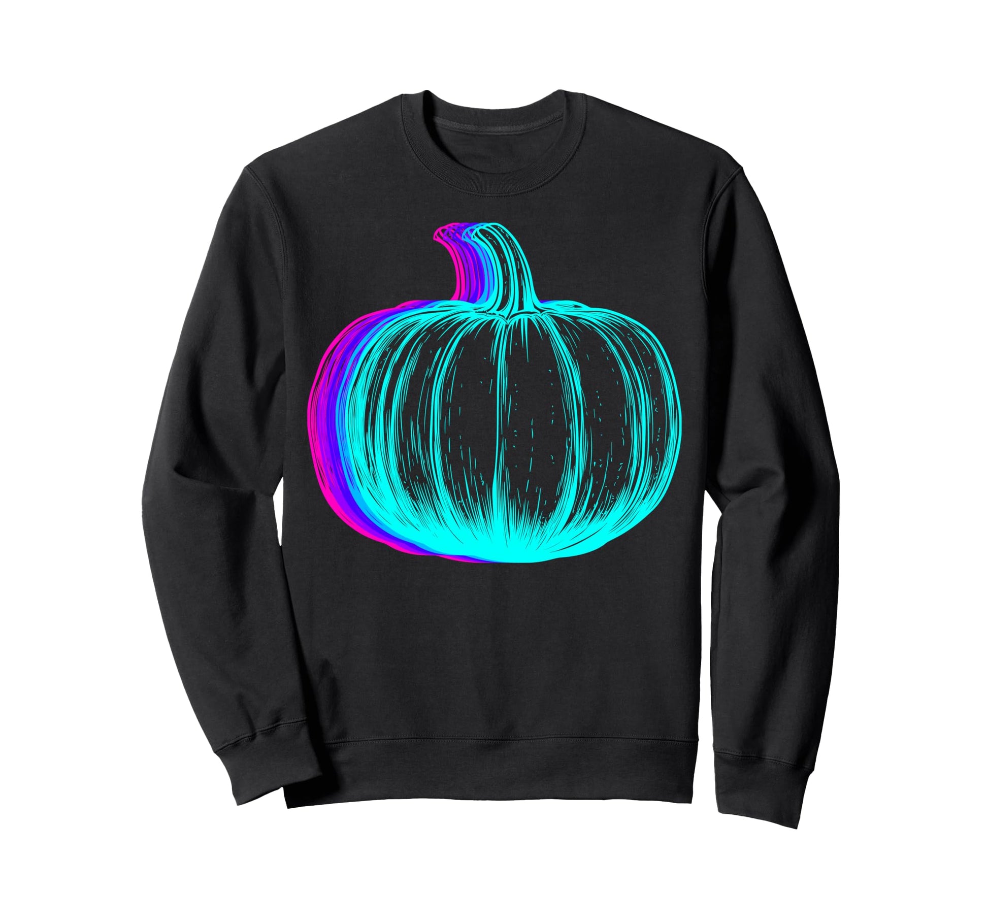 Pumpkin Vegetable Halloween Sweatshirt - Fun Novelty Design Men Women - T-Shirt, Sweatshirt, Hoodie