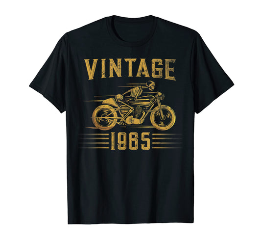 1965 Biker Motorcycle T-Shirt - Trendy Graphic Men Women - T-Shirt, Sweatshirt, Hoodie