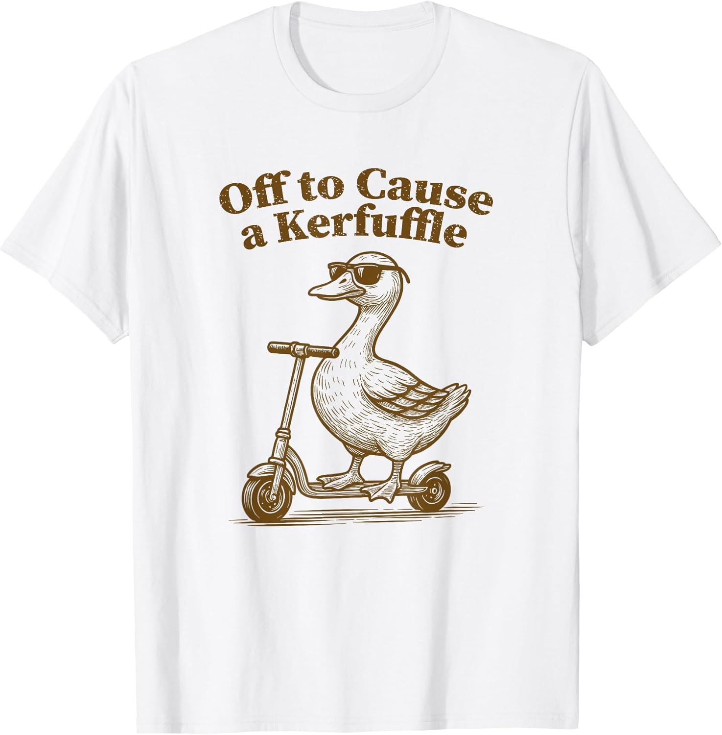 Retro Funny Goose Sarcasm Merch - Adult & Kids T-Shirts, Sweatshirts & Hoodies apparel design preview 1