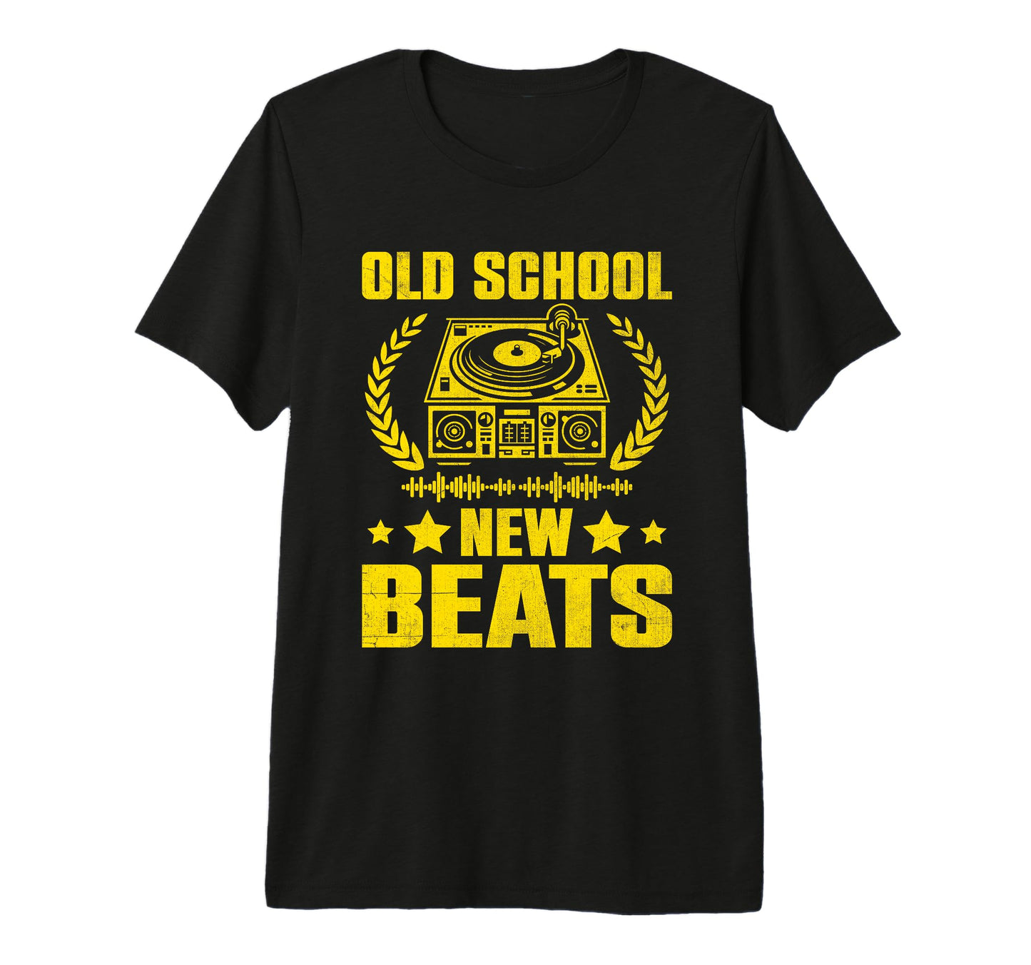 Funny Old School Dj Equipment Table T-Shirt - Streetwear Style for Adults - T-Shirt, Sweatshirt, Hoodie