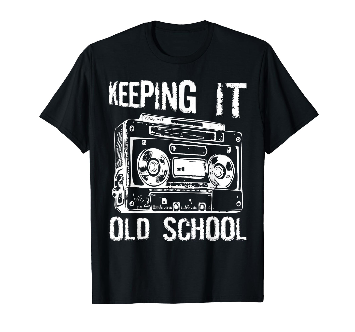 Keeping It Old School 80S 90S Music T-Shirt - Unique Graphic Men Women - T-Shirt, Sweatshirt, Hoodie