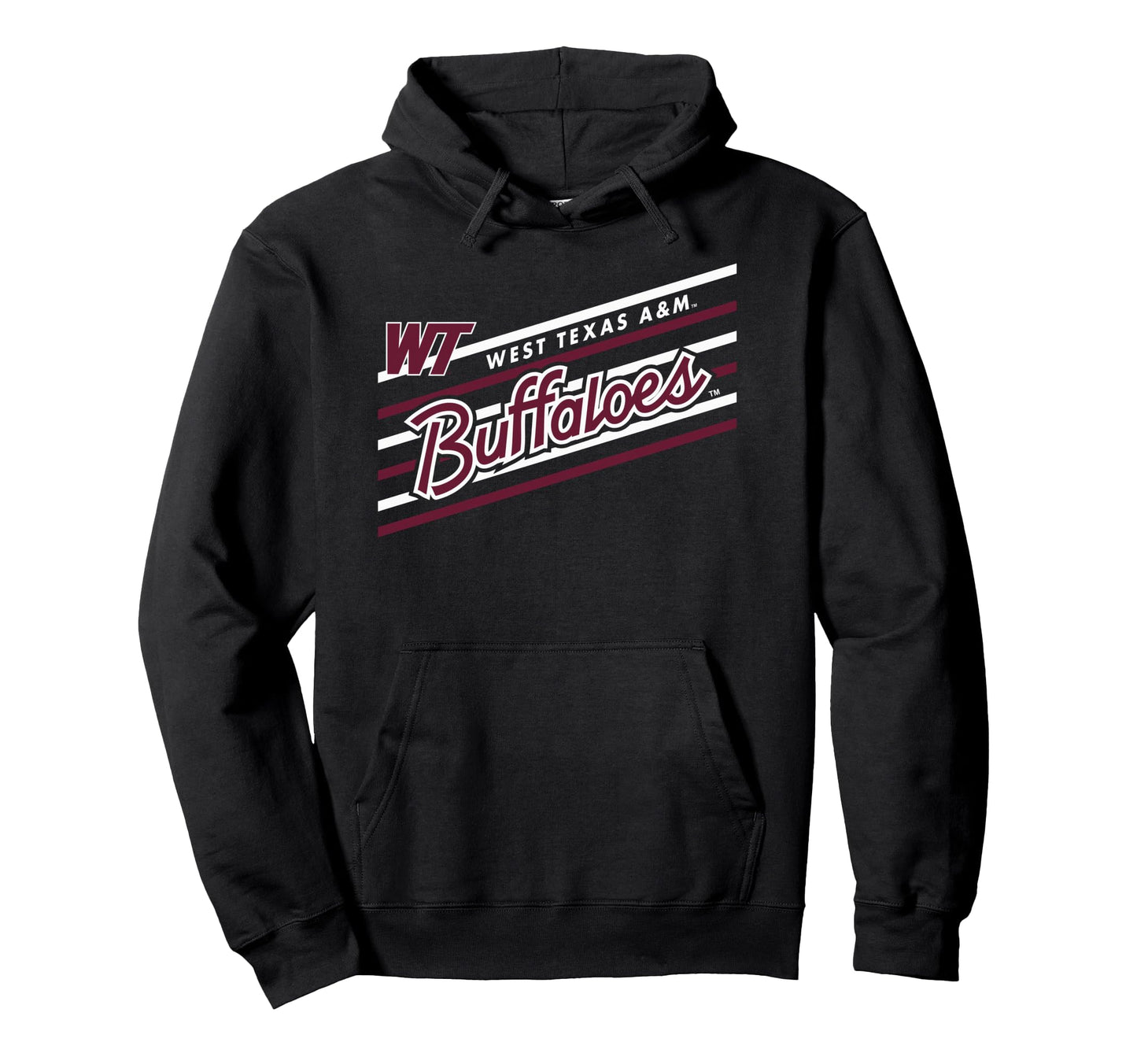 West Texas M Buffaloes Performer Black Hoodie - Unique Graphic for Adults - T-Shirt, Sweatshirt, Hoodie