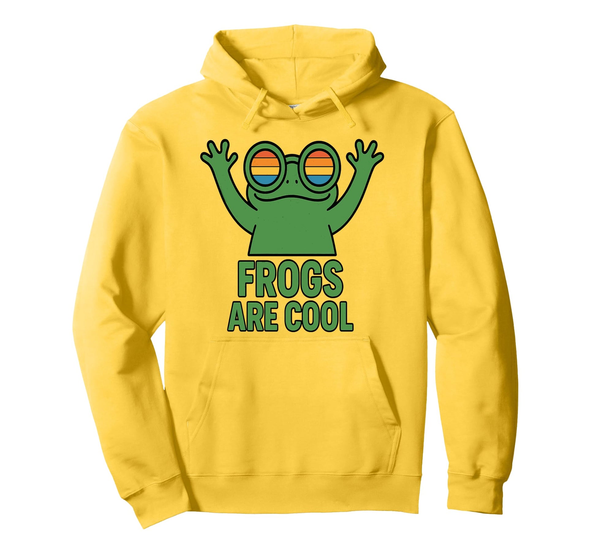 Frogs Are Aesthetic Funny Frog Rainbow Hoodie - Custom Art Print Unisex - T-Shirt, Sweatshirt, Hoodie