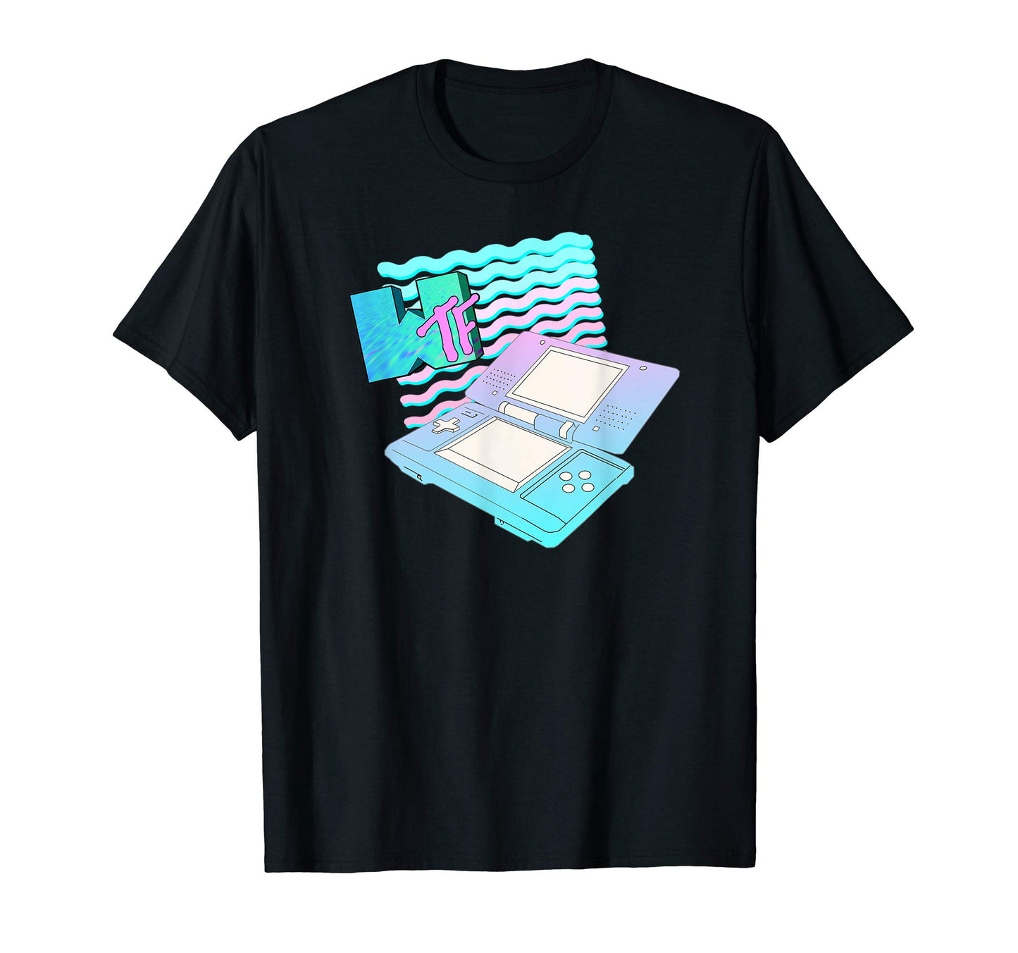 90S Aesthetic Wtf Vaporwave Pastel T-Shirt - Minimalist Print Men Women - T-Shirt, Sweatshirt, Hoodie