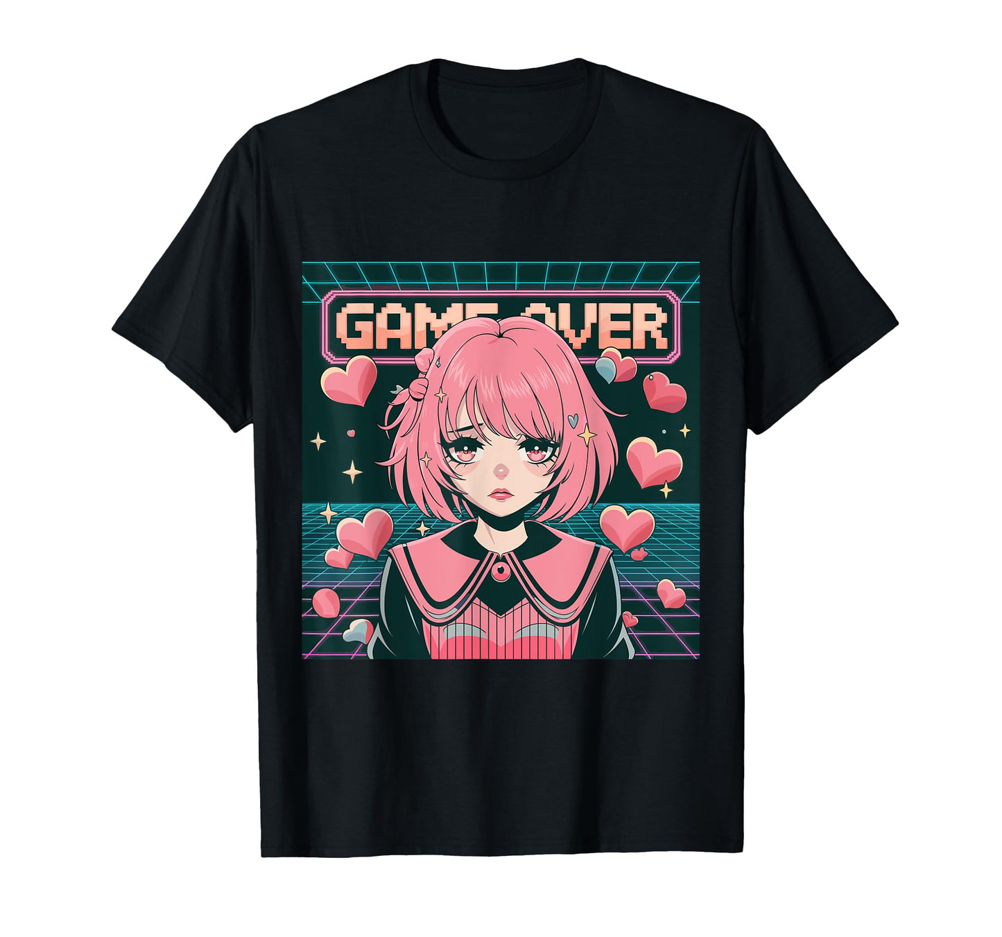 Japanese Anime Romance Cozy Aesthetic T-Shirt - Custom Art Print Men Women - T-Shirt, Sweatshirt, Hoodie