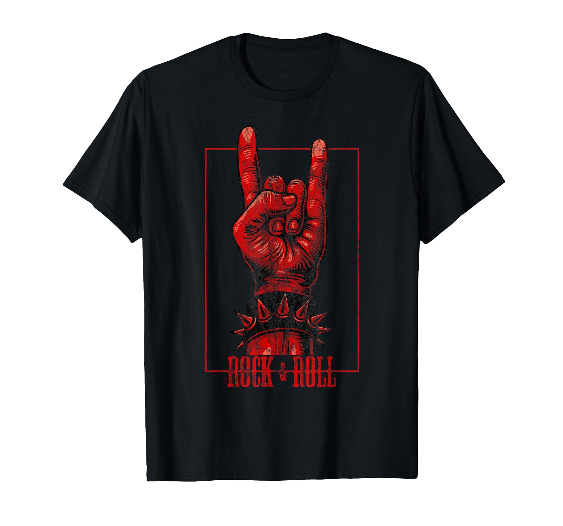 Rock Roll Devils Salute Rocker Concert T-Shirt - Novelty Apparel for Adults - T-Shirt, Sweatshirt, Hoodie