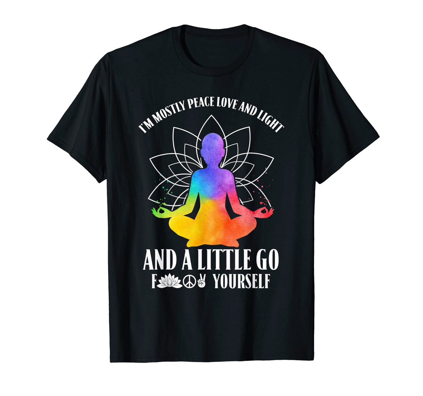 Yoga Pose Zen Meditation Guru Lotus T-Shirt - Graphic Print for Adults - T-Shirt, Sweatshirt, Hoodie