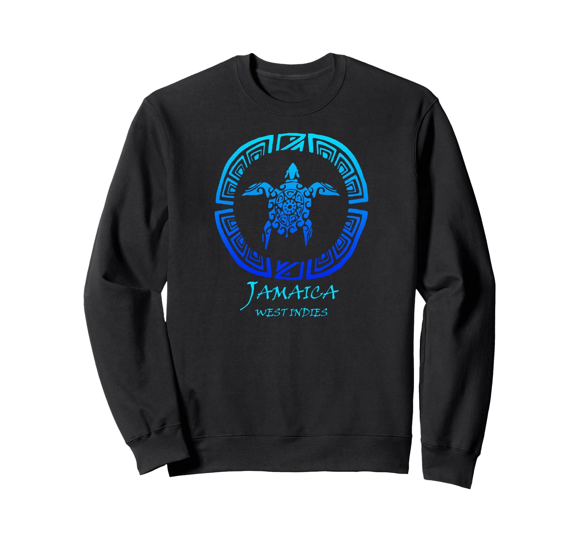 Jamaica West Indies Tribal Turtle Sweatshirt - Streetwear Style Men Women - T-Shirt, Sweatshirt, Hoodie