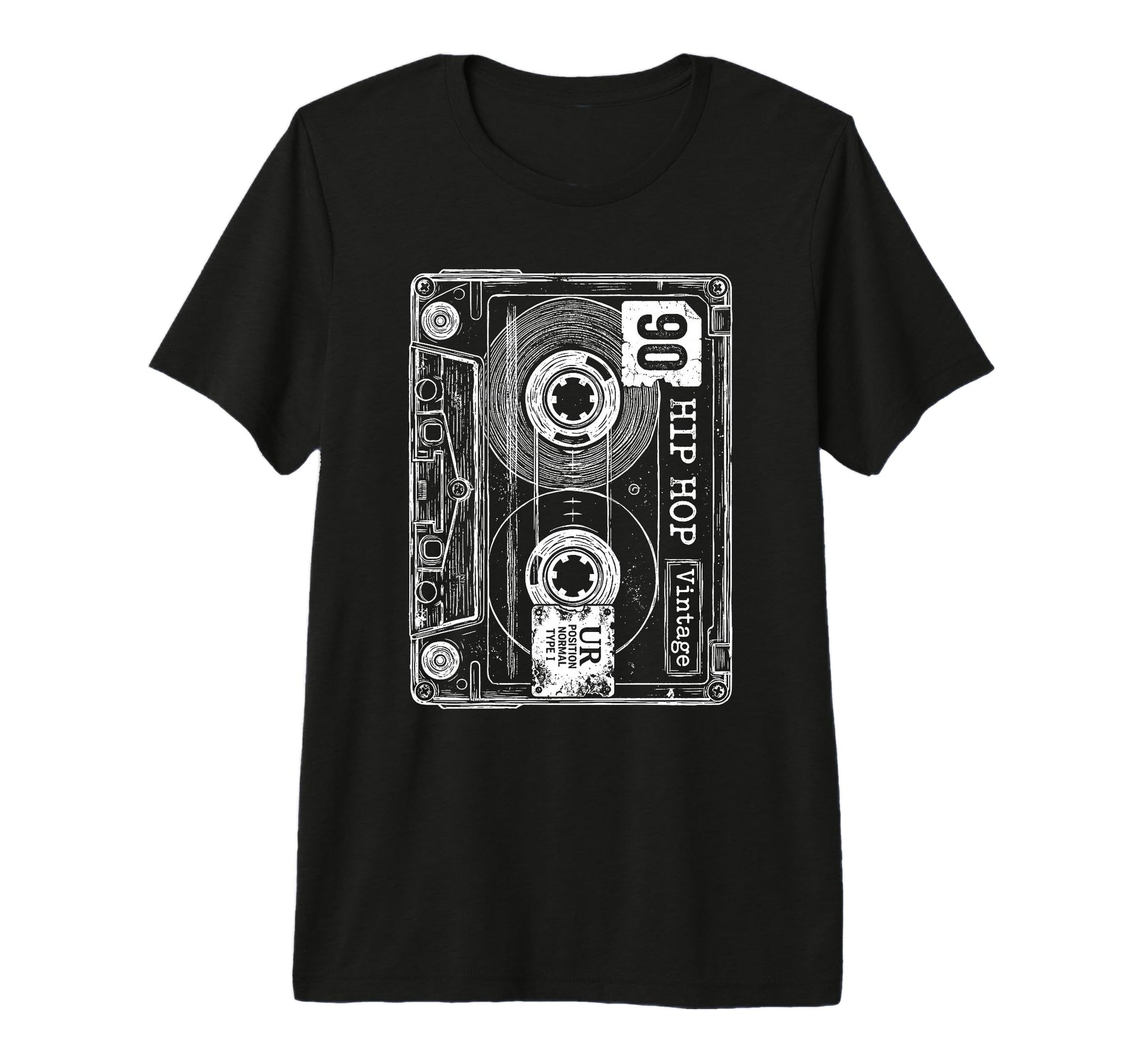 Cassette Tape Hip Hop Music 80S 90S Old T-Shirt - Aesthetic Graphic Unisex - T-Shirt, Sweatshirt, Hoodie