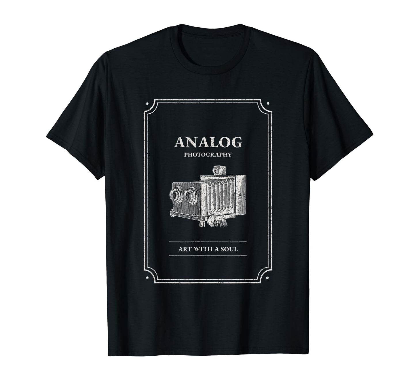 Analog Photography Art Soul Camera T-Shirt - Streetwear Style for Adults - T-Shirt, Sweatshirt, Hoodie