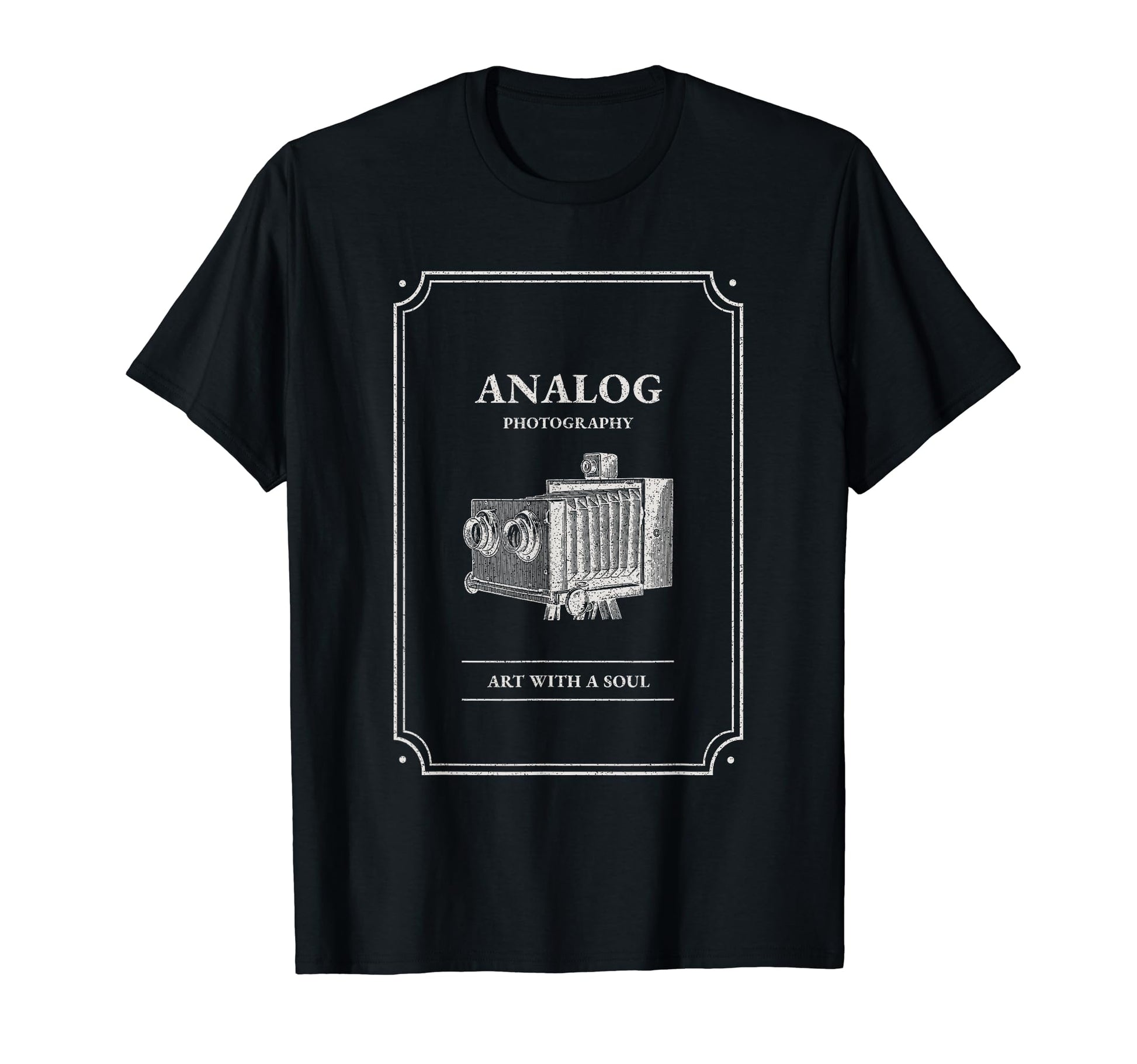 Analog Photography Art Soul Camera T-Shirt - Streetwear Style for Adults - T-Shirt, Sweatshirt, Hoodie