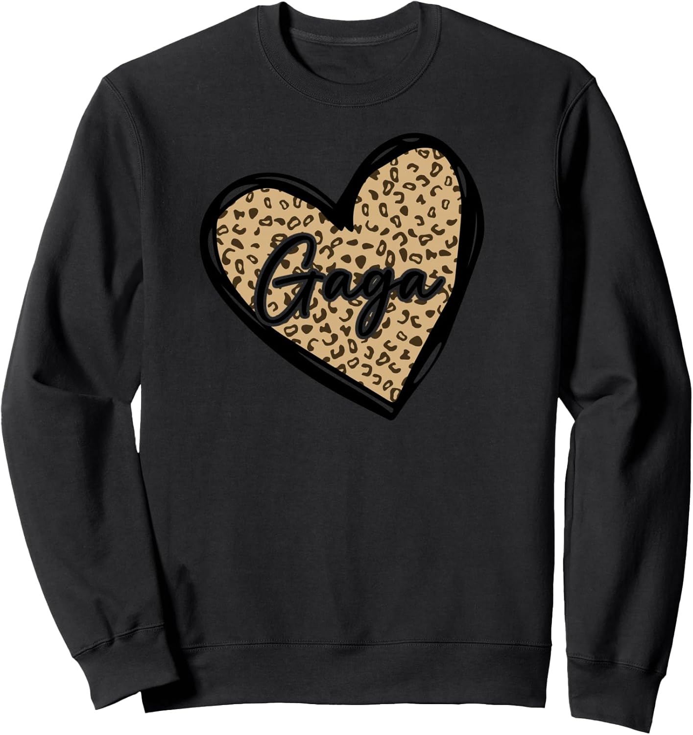 Gaga Womens Leopard Print Mom - Adult & Kids T-Shirts, Sweatshirts & Hoodies apparel design preview 1