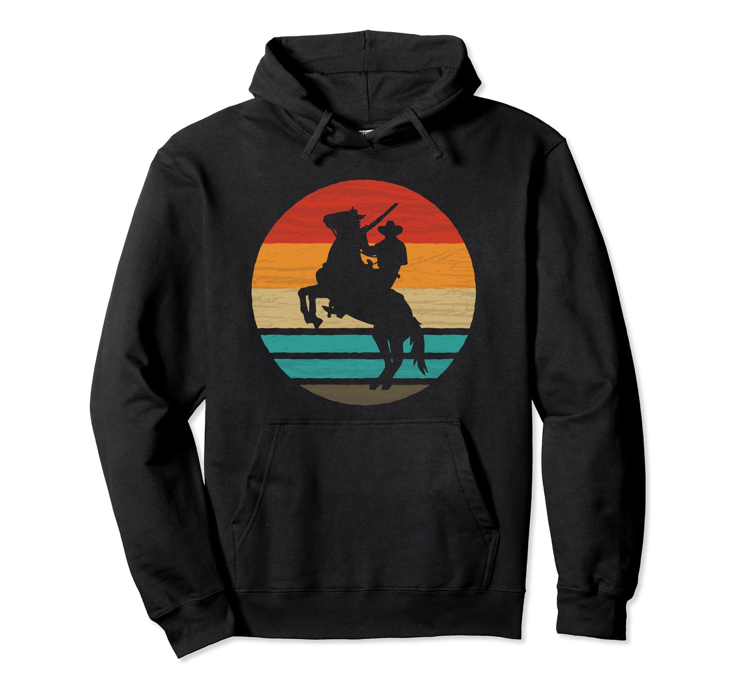Cowboy Horse Pesade Hoodie - Streetwear Style Men Women - T-Shirt, Sweatshirt, Hoodie