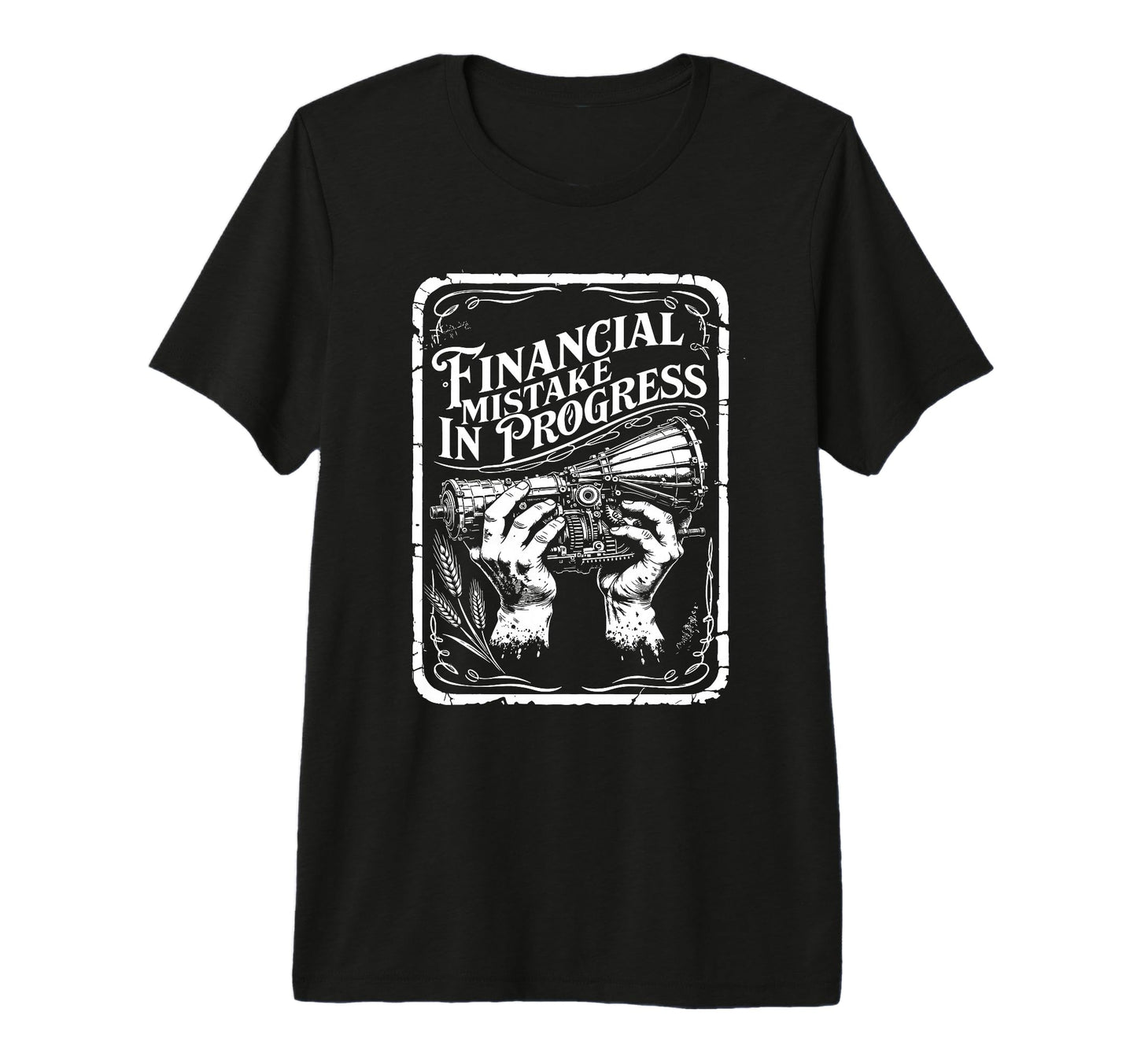 Financial Mistake Progress Camera T-Shirt - Casual Everyday Wear Men Women - T-Shirt, Sweatshirt, Hoodie