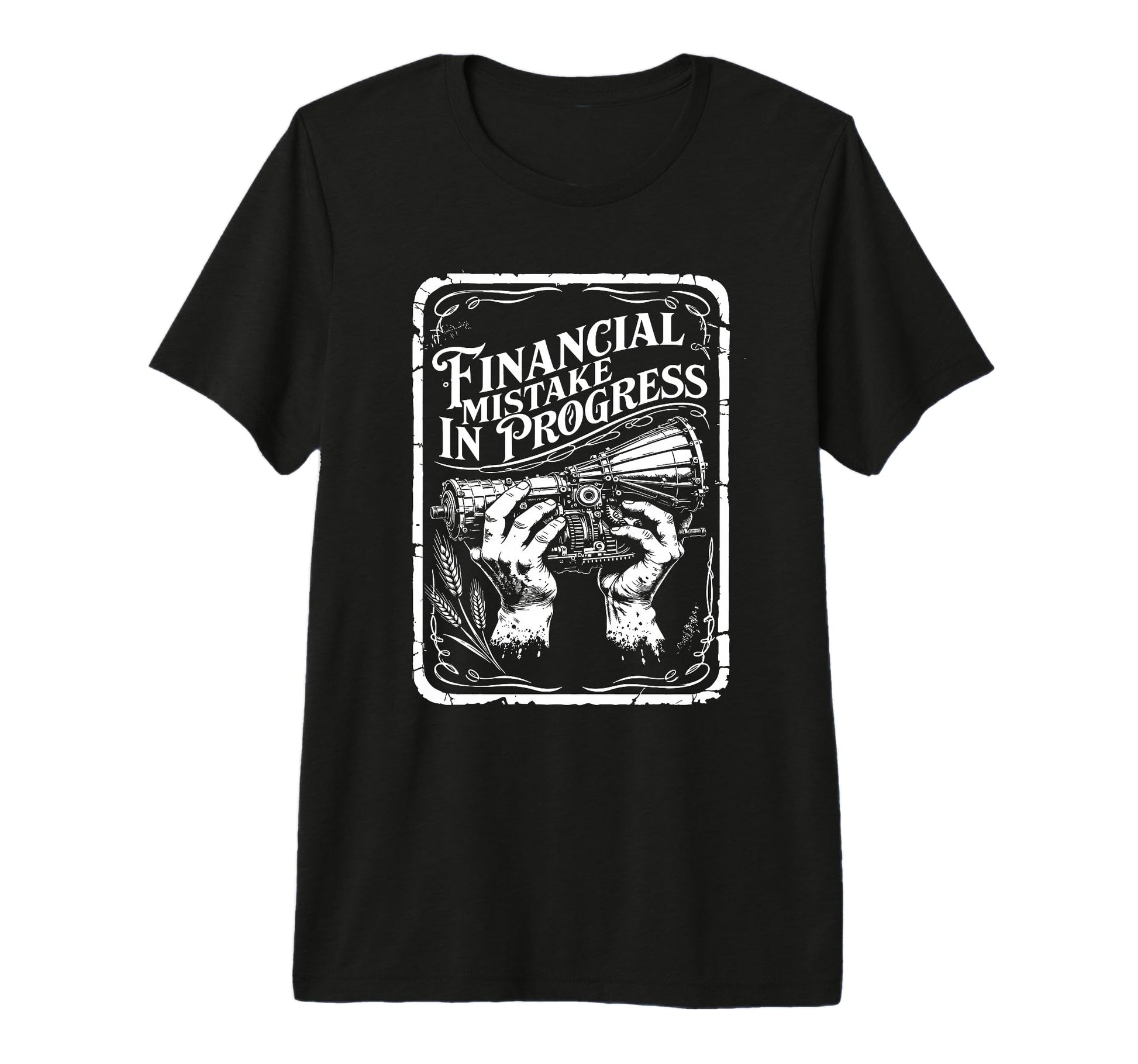 Financial Mistake Progress Camera T-Shirt - Casual Everyday Wear Men Women - T-Shirt, Sweatshirt, Hoodie