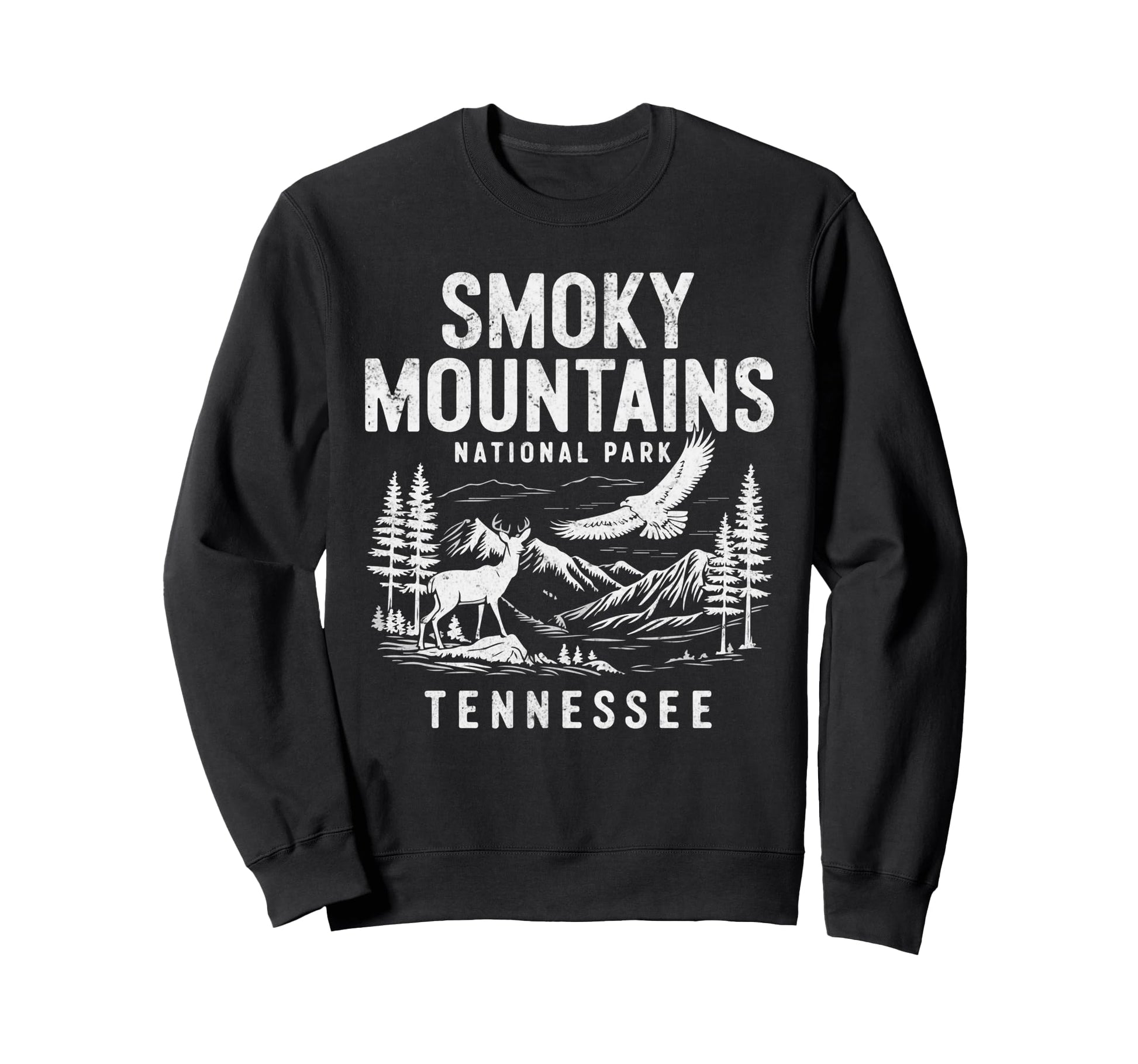 Smoky Mountains National Park Sweatshirt - Fun Novelty Design Men Women - T-Shirt, Sweatshirt, Hoodie