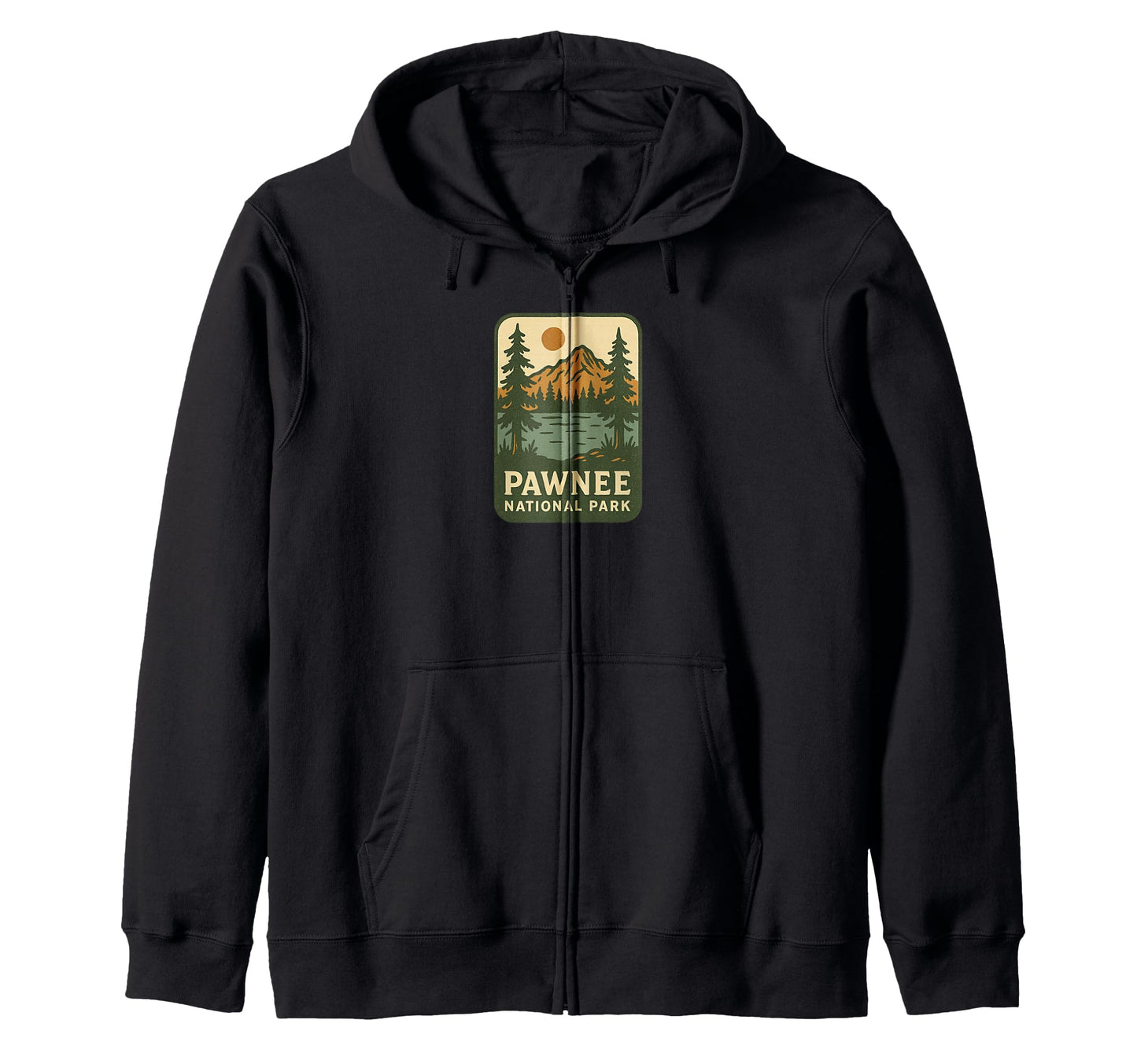Pawnee National Park Hat Postcard Co T-Shirt - Graphic Print for Adults - T-Shirt, Sweatshirt, Hoodie