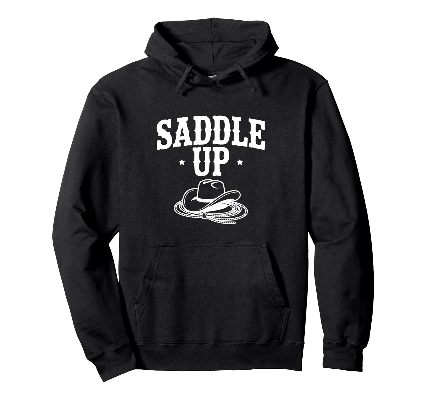 Saddle Up Cowboy Western Hoodie - Aesthetic Graphic Men Women - T-Shirt, Sweatshirt, Hoodie