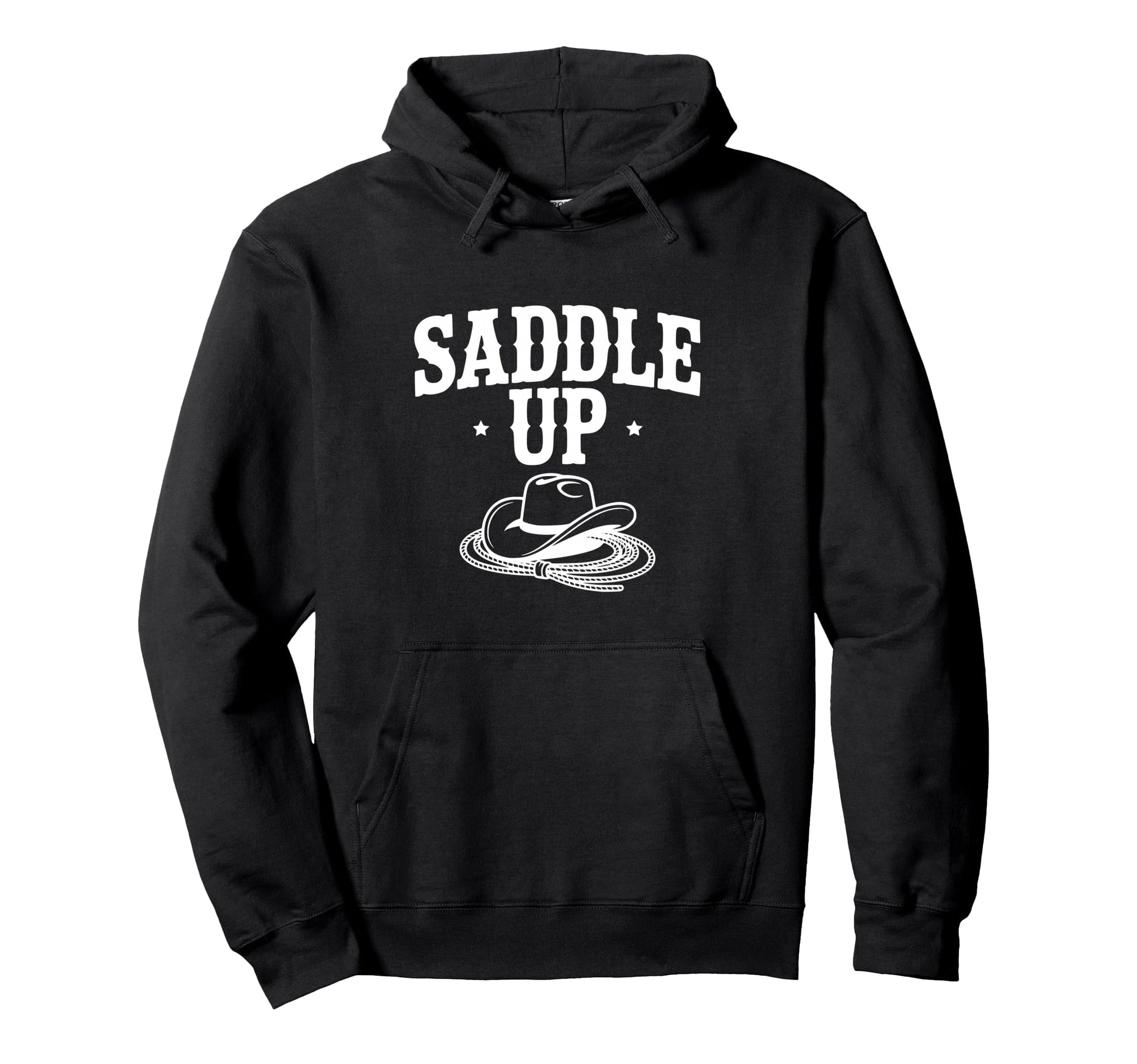 Saddle Up Cowboy Western Hoodie - Aesthetic Graphic Men Women - T-Shirt, Sweatshirt, Hoodie