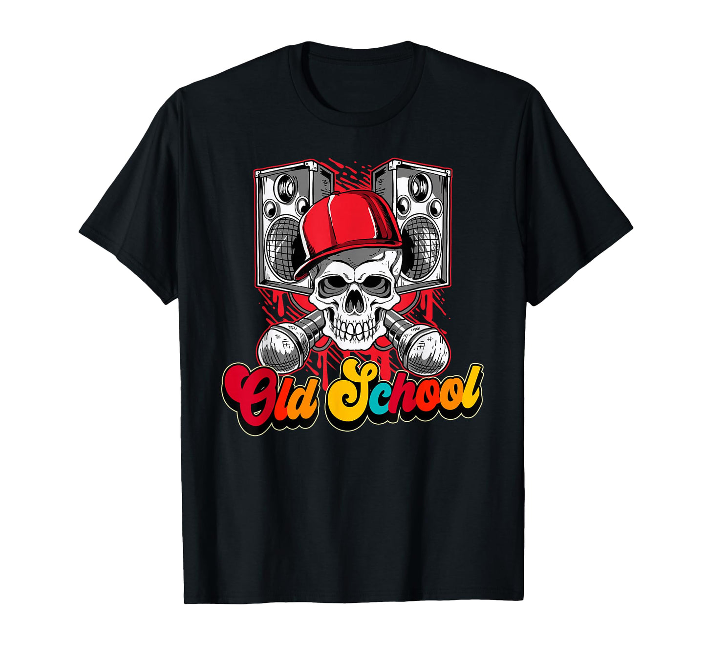 Old School Hip Hop T-Shirt - Custom Art Print Unisex - T-Shirt, Sweatshirt, Hoodie