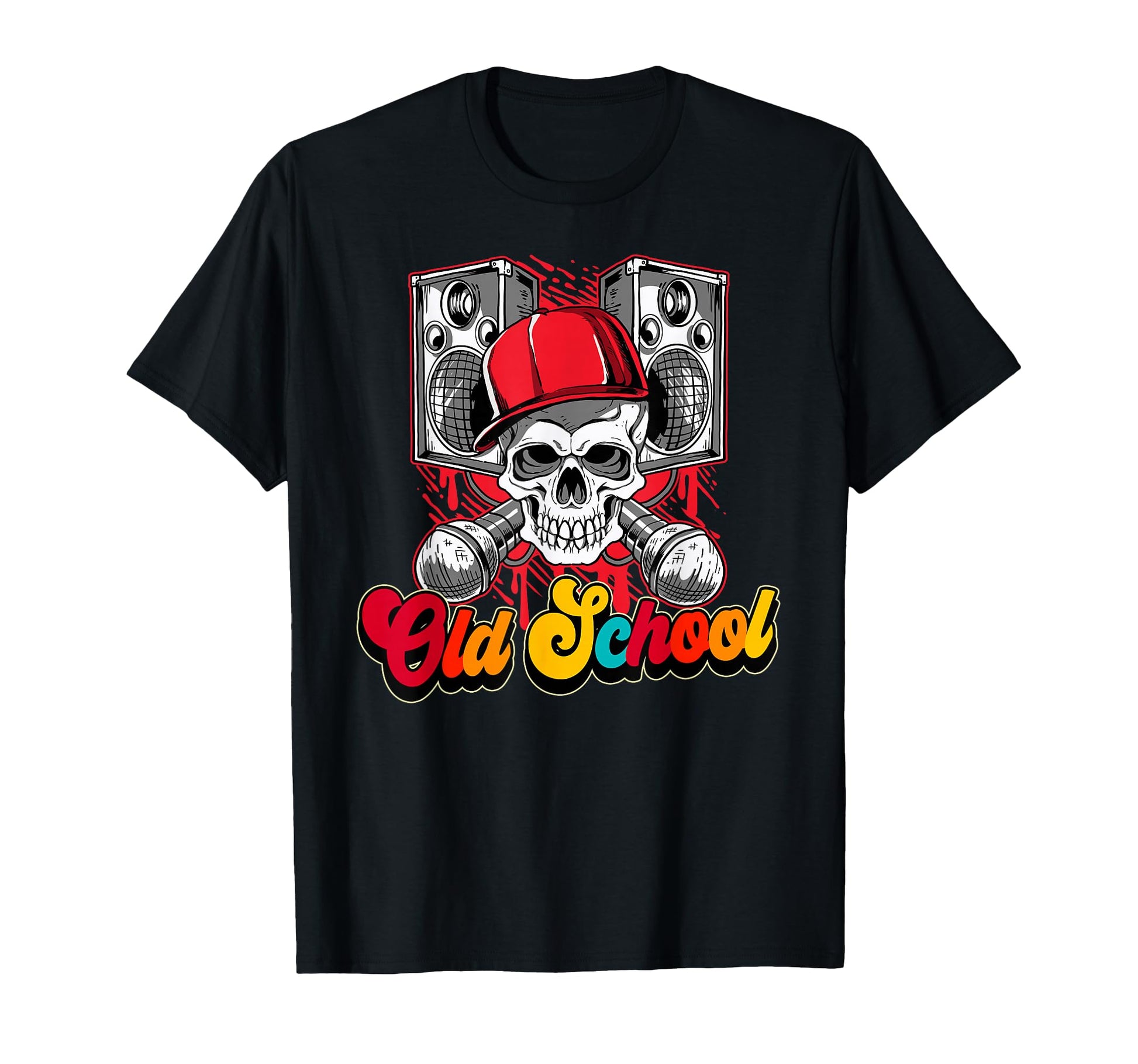 Old School Hip Hop T-Shirt - Custom Art Print Unisex - T-Shirt, Sweatshirt, Hoodie
