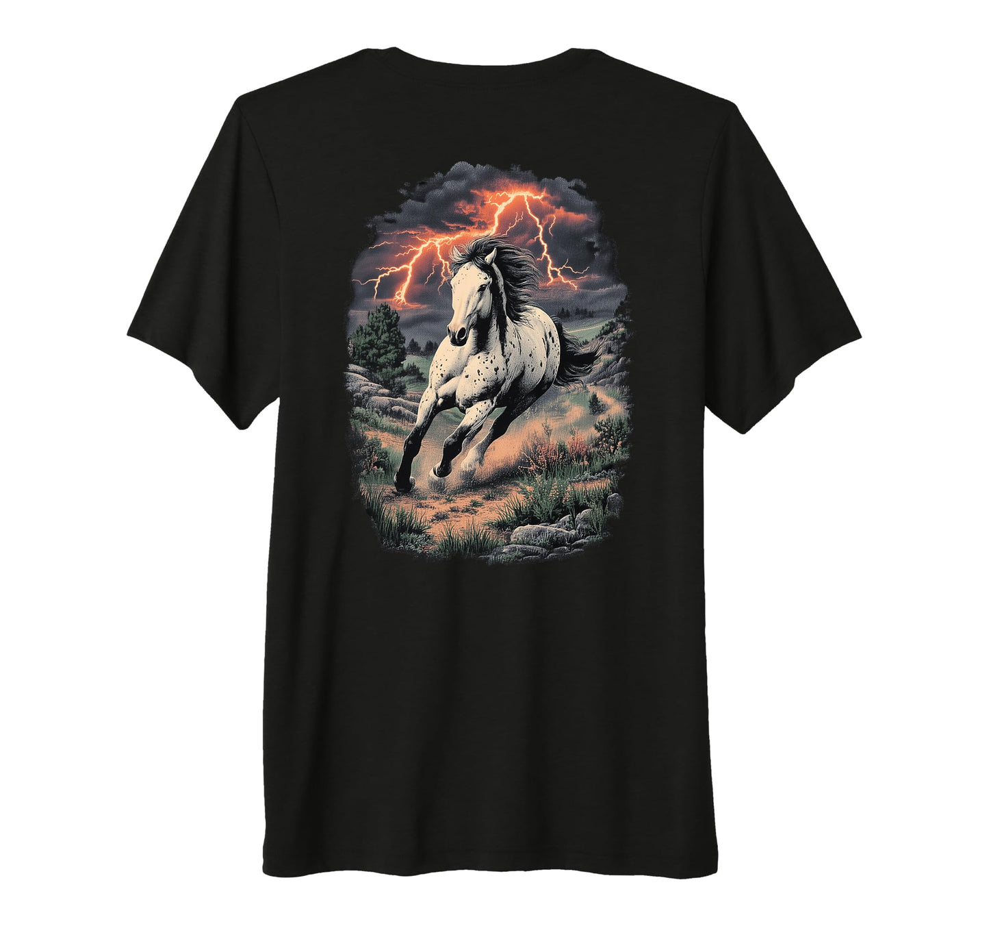 Appaloosa Horse 80S 90S Western T-Shirt - Streetwear Style Men Women - T-Shirt, Sweatshirt, Hoodie