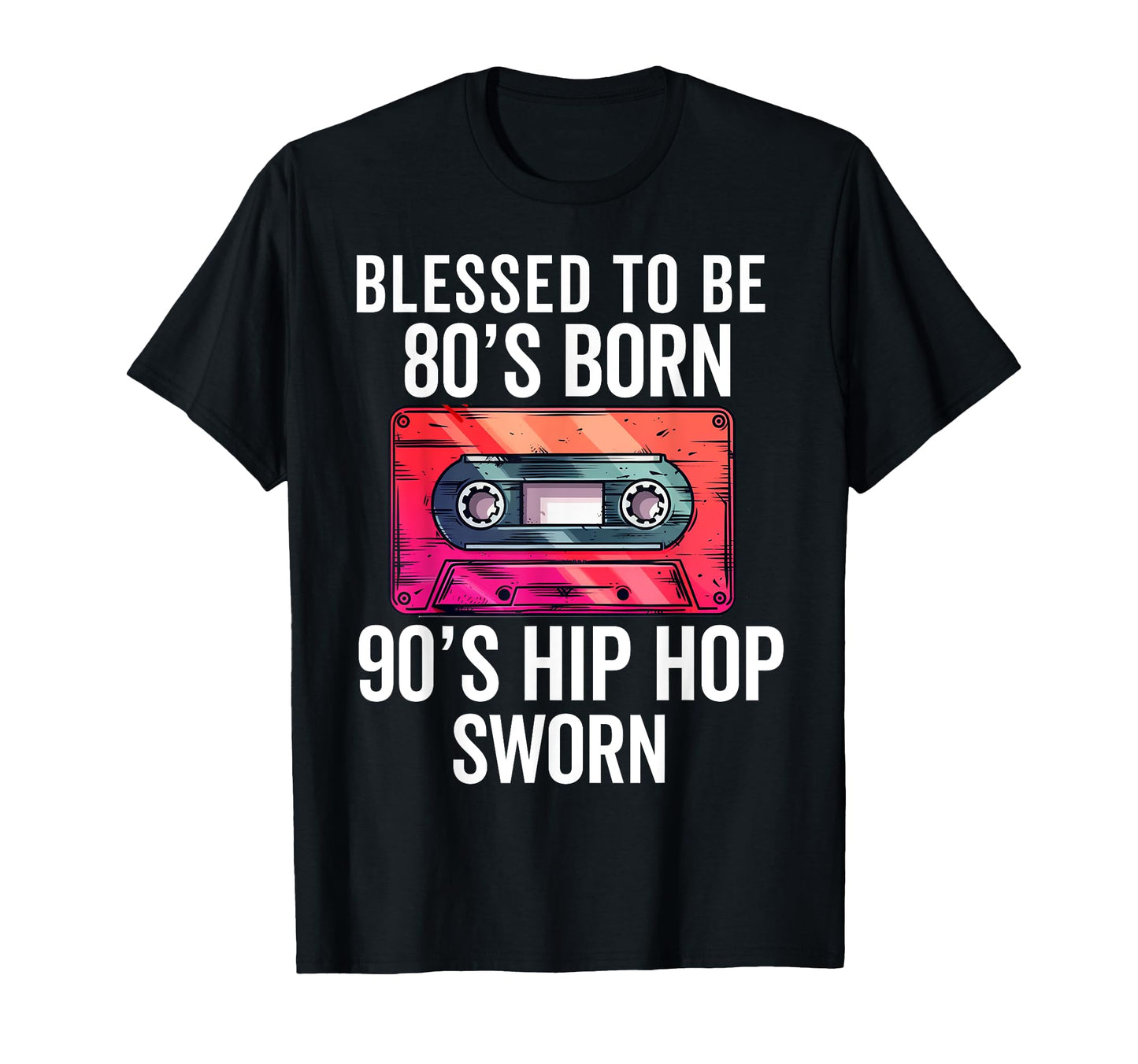 Hip Hop Old School 90S Music Rap 50Th T-Shirt - Graphic Print for Adults - T-Shirt, Sweatshirt, Hoodie