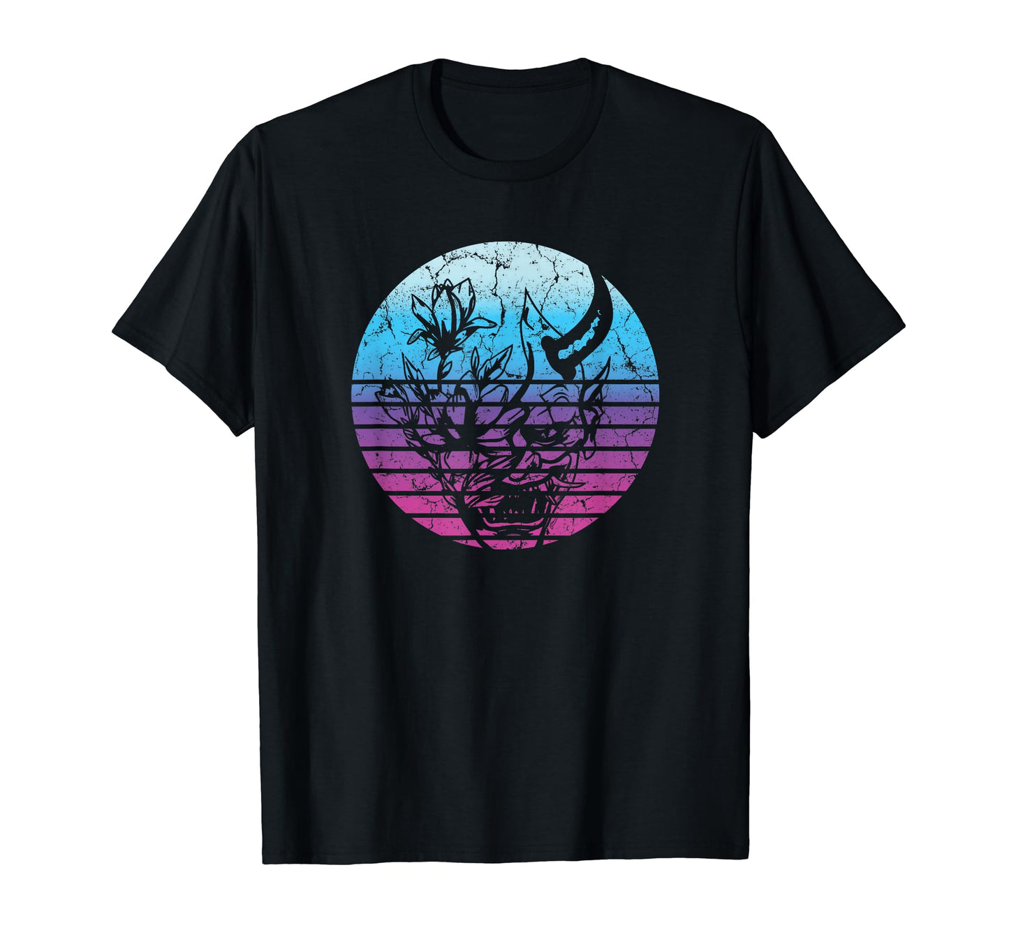 Japanese Demon Face Mask Devil Oni T-Shirt - Casual Everyday Wear Unisex - T-Shirt, Sweatshirt, Hoodie