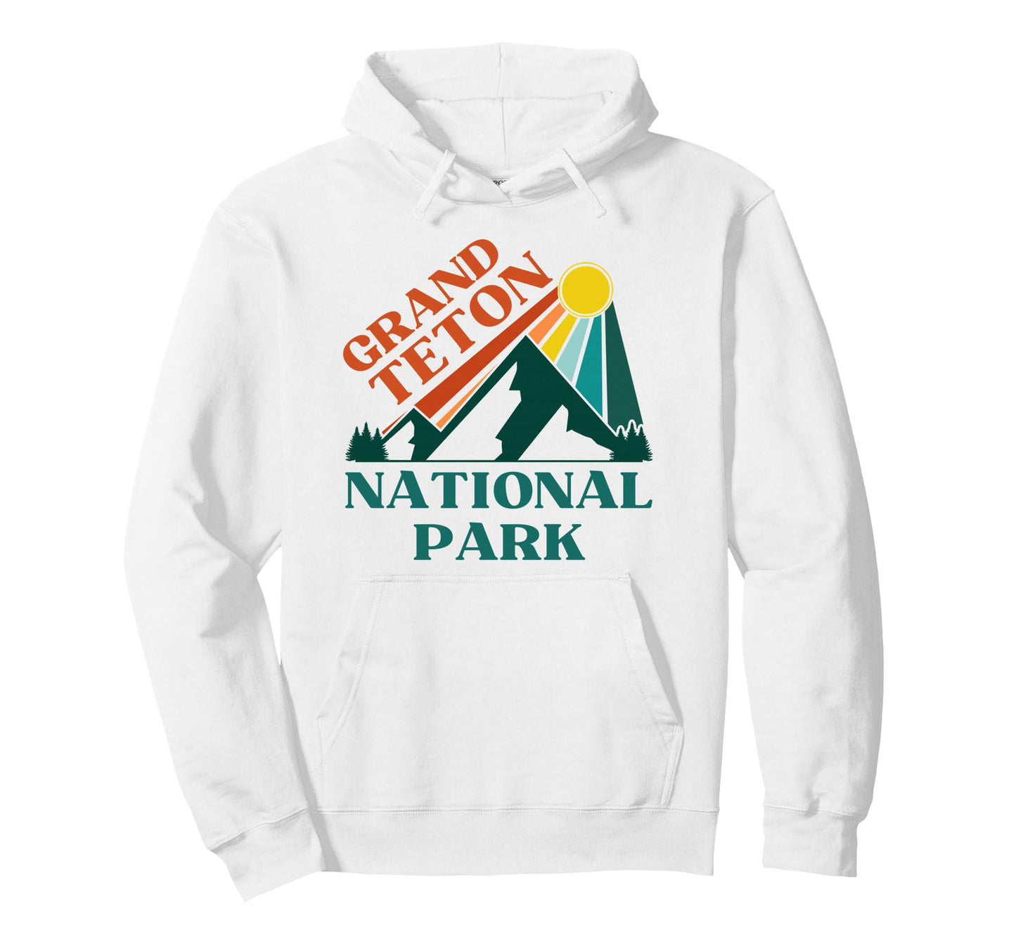 Grand Teton National Park Wyoming Usa Sweatshirt - Graphic Print Unisex - T-Shirt, Sweatshirt, Hoodie