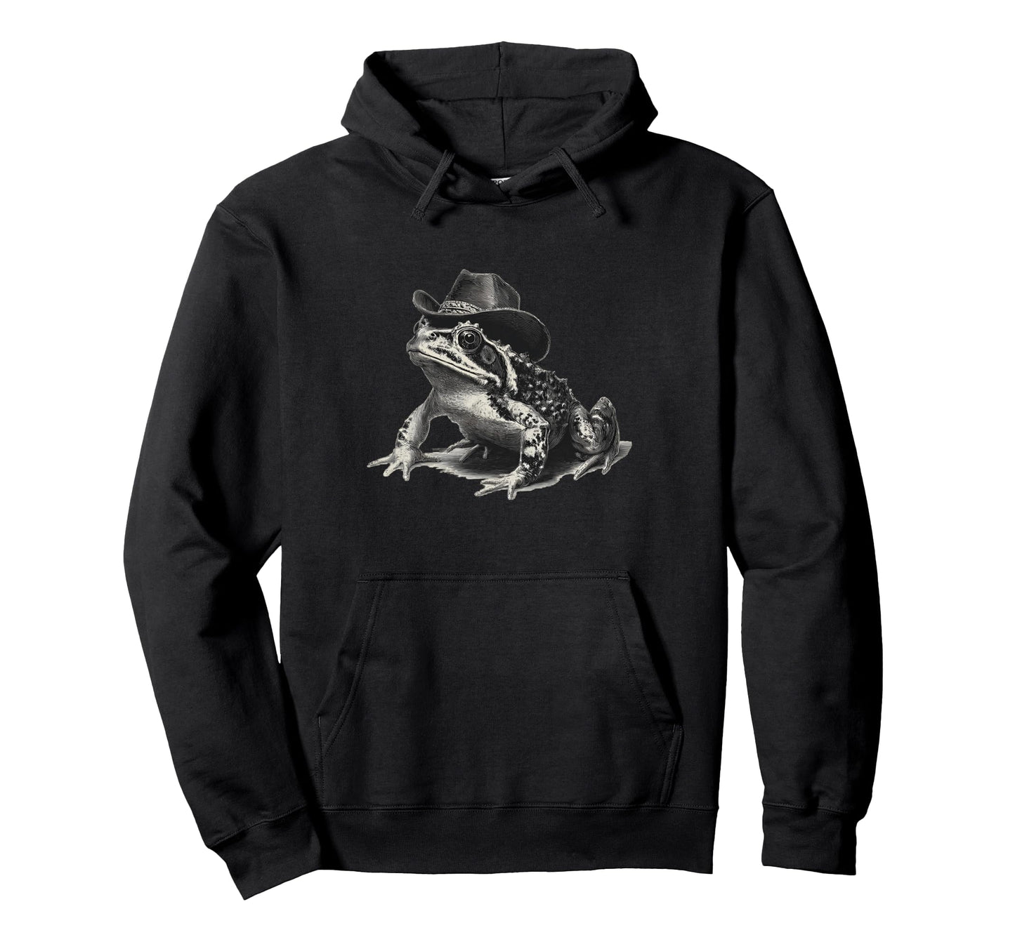 Frog Cowboy Rodeo Cowgirl Toad Hoodie - Streetwear Style for Adults - T-Shirt, Sweatshirt, Hoodie