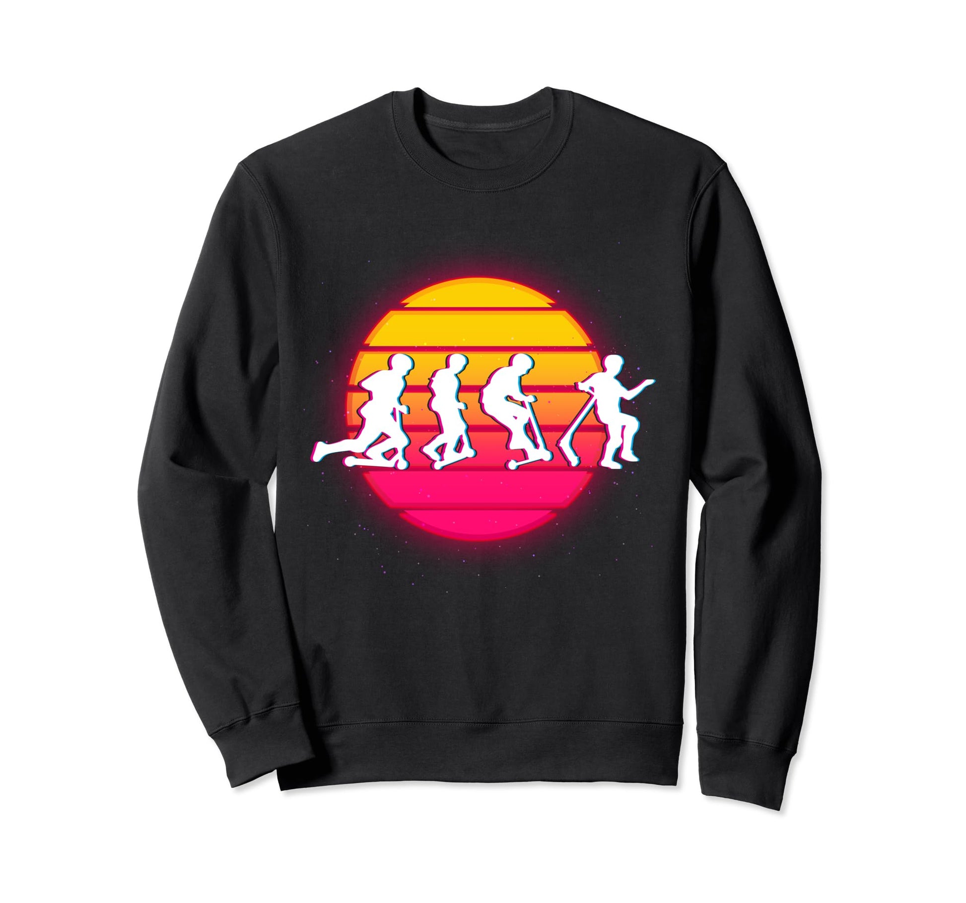 Freestyle Scooter Stunt Rider Sweatshirt - Aesthetic Graphic for Adults - T-Shirt, Sweatshirt, Hoodie
