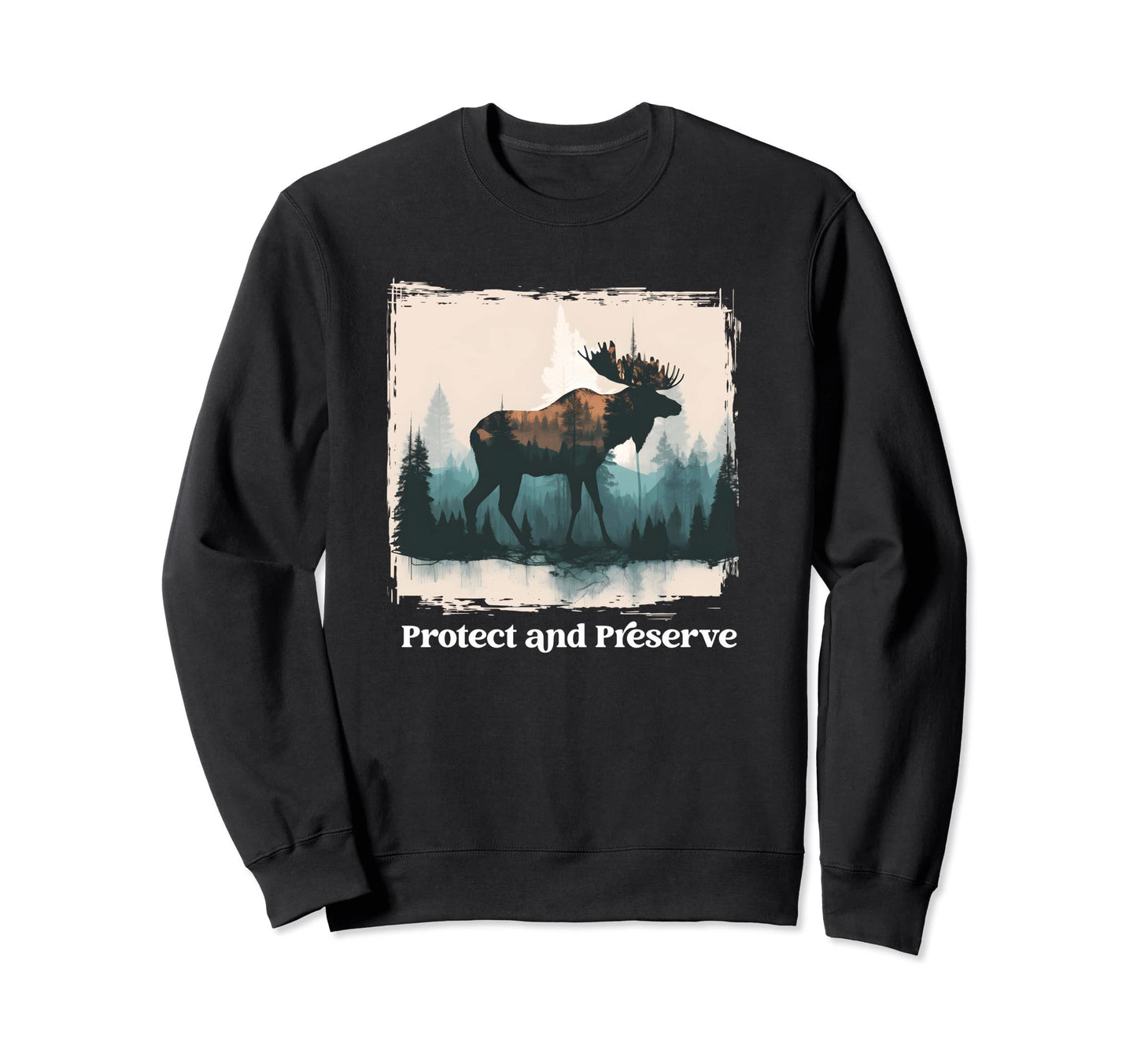 Preserve Protect National Park Sweatshirt - Aesthetic Graphic Men Women - T-Shirt, Sweatshirt, Hoodie